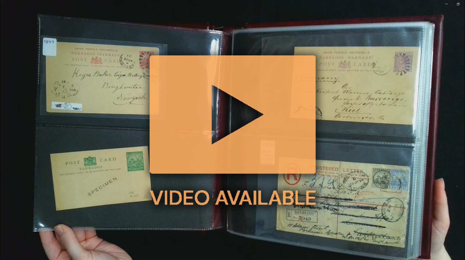 Barbados Postal History collection