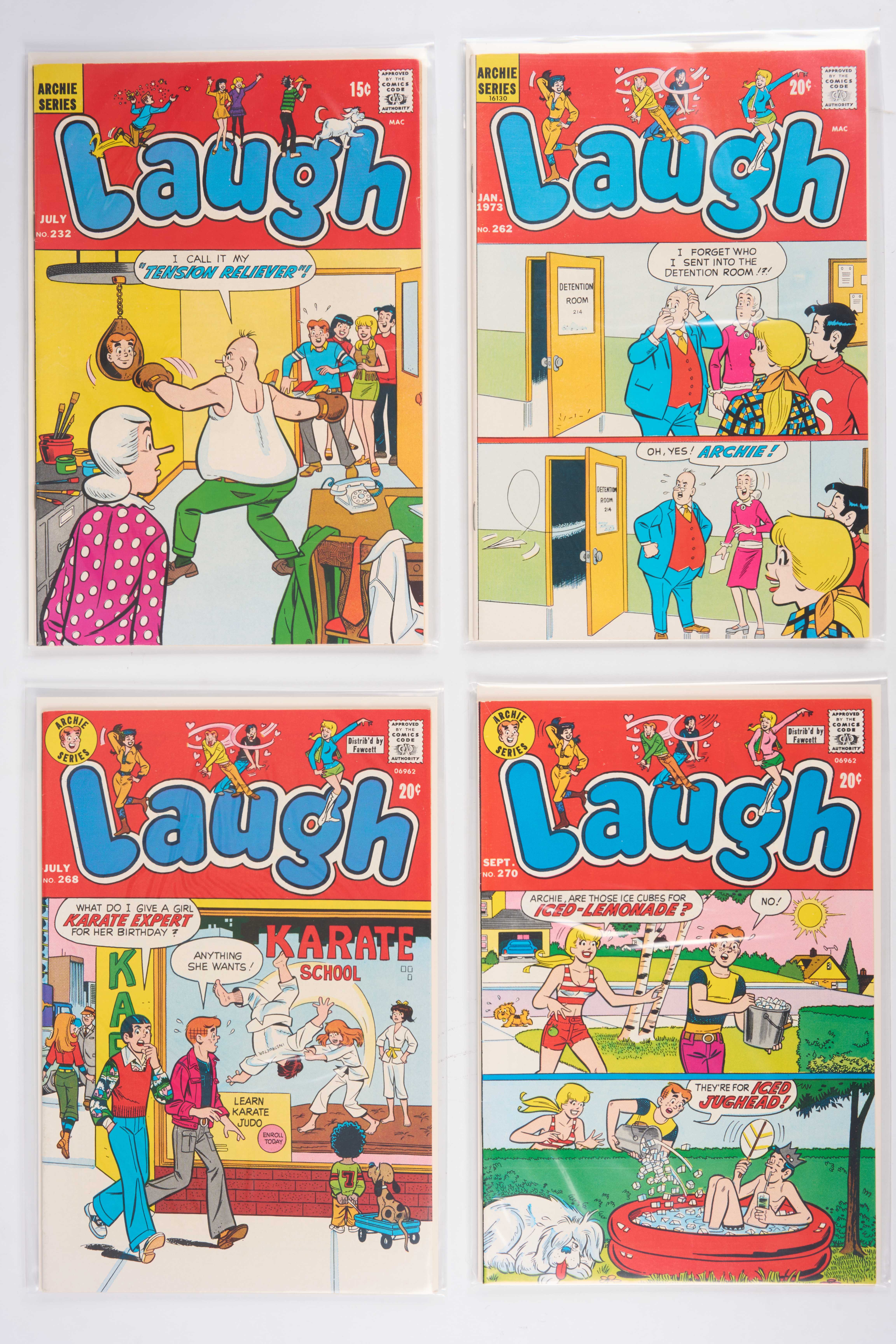 Laugh, Betty and Me, Betty and Veronica, Jughead (Archie Series, 1970s) Bundle of 35