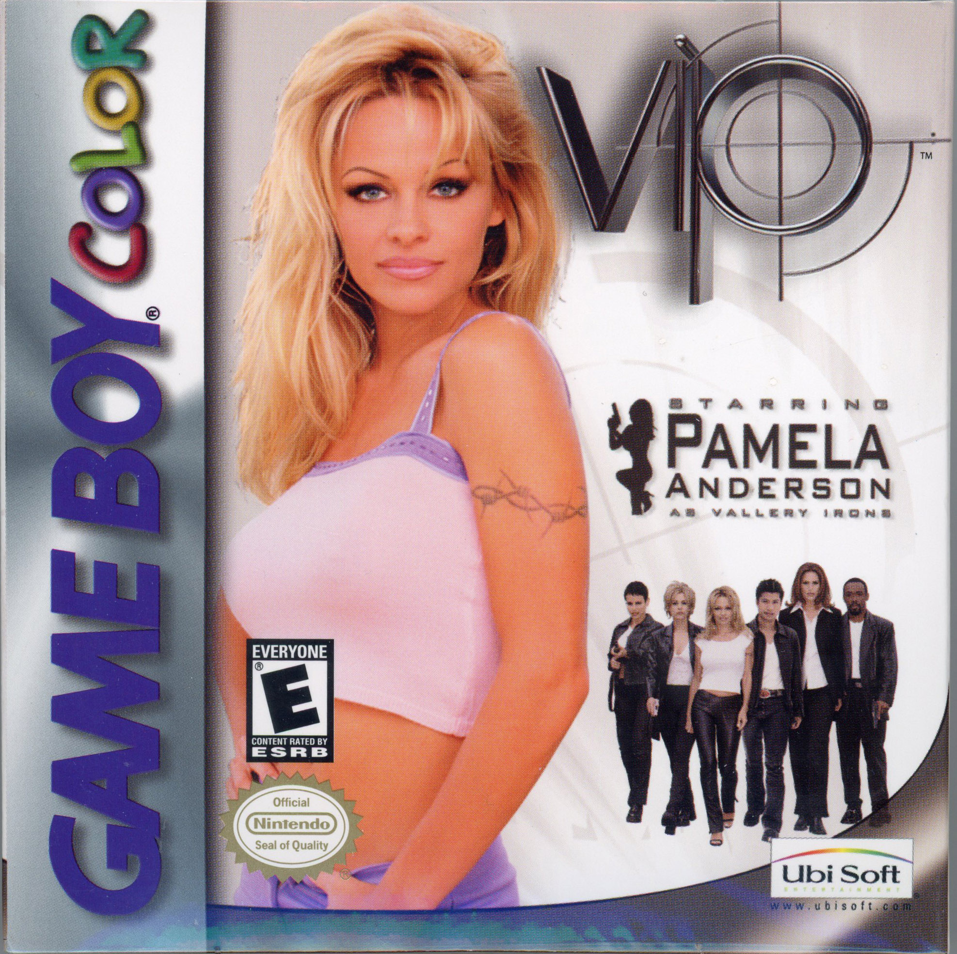 Nintendo - VIP Staring Pamela Anderson - Game Boy Color, and Nintendo - Black Bass Lure Fishing - Game Boy Color - Both Sealed