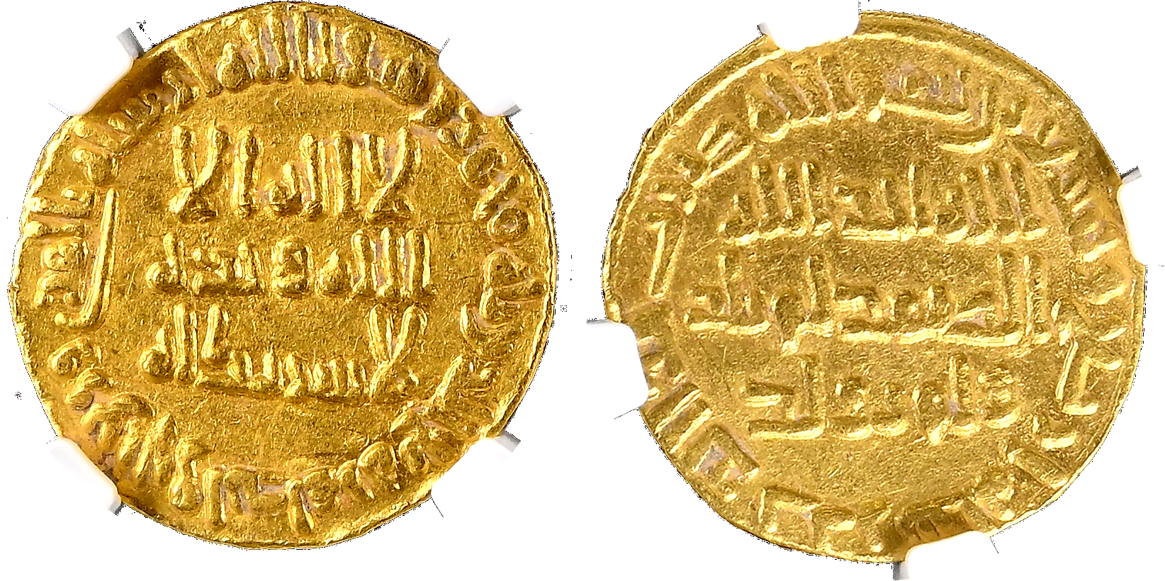 Umayyad, temp. al-Walid (AH 86-96 / 705-715 AD), gold Dinar