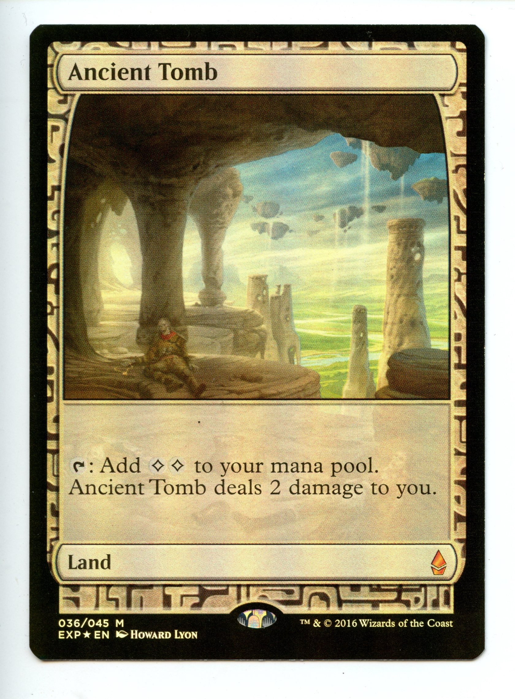 Magic the Gathering - Ancient Tomb  - Zendikar Expeditions  - Near Mint