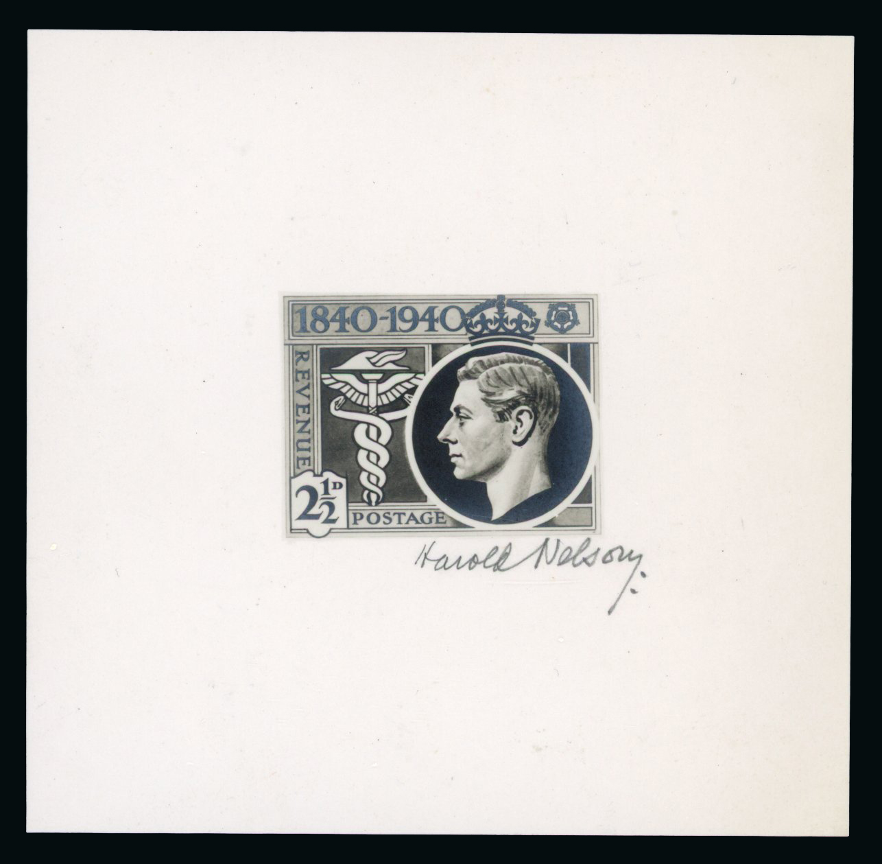 1940 2½d Centenary photographic essay