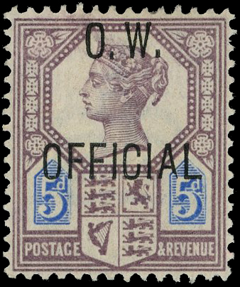Great Britain SG O34 