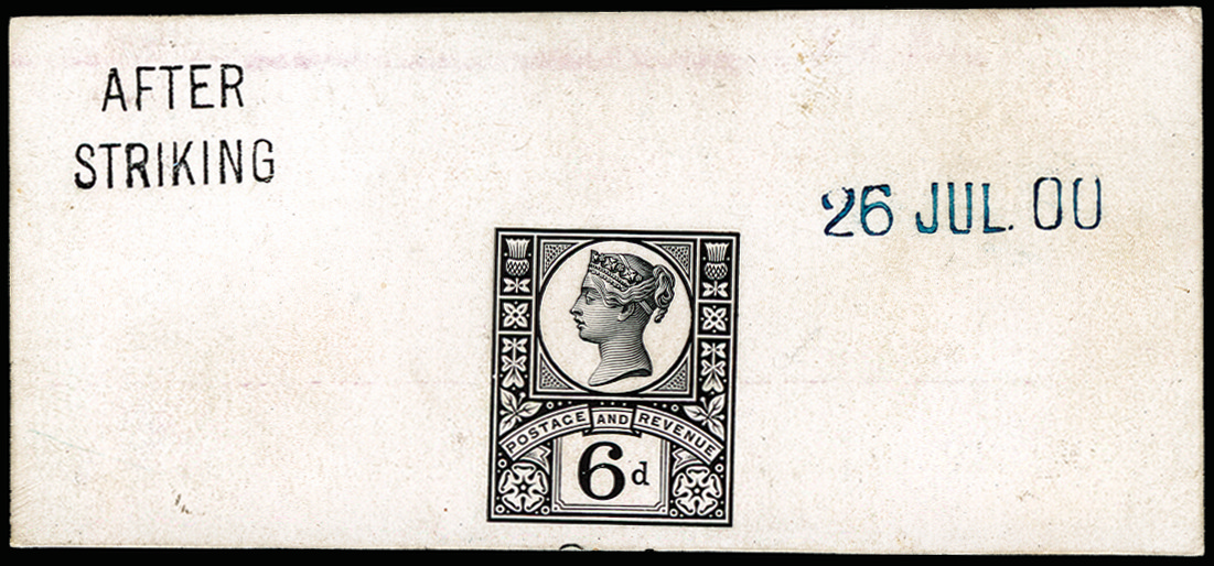 GB 1886 (PROOF) SG208var