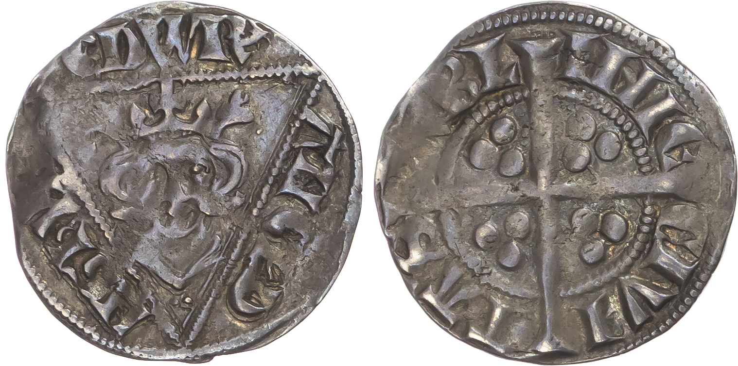 Ireland, Edward I (1272-1307), Second Coinage (1279-1302), Dublin mint, Class Ia.