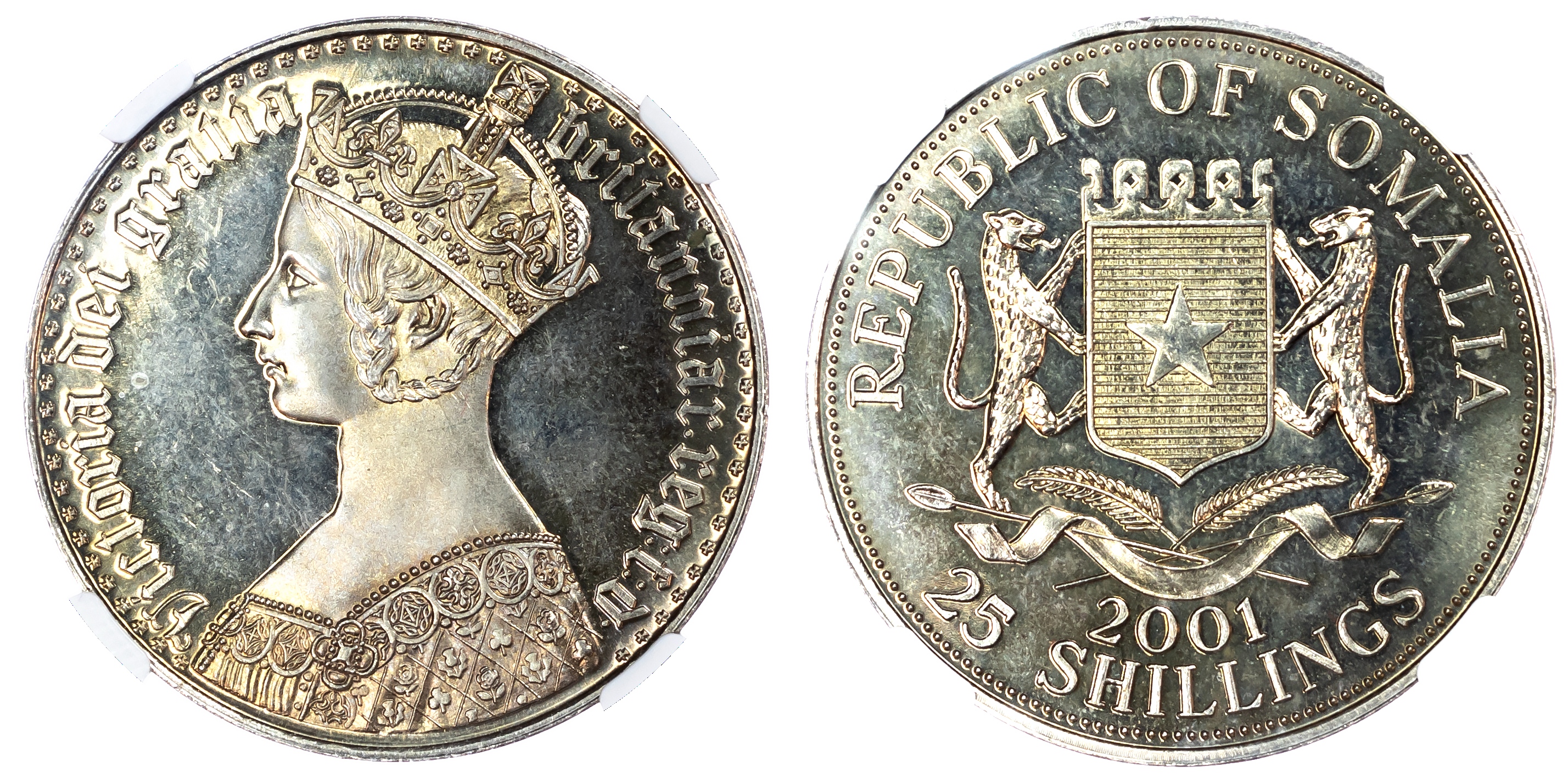 Somalia, 25 Shillings, 2001