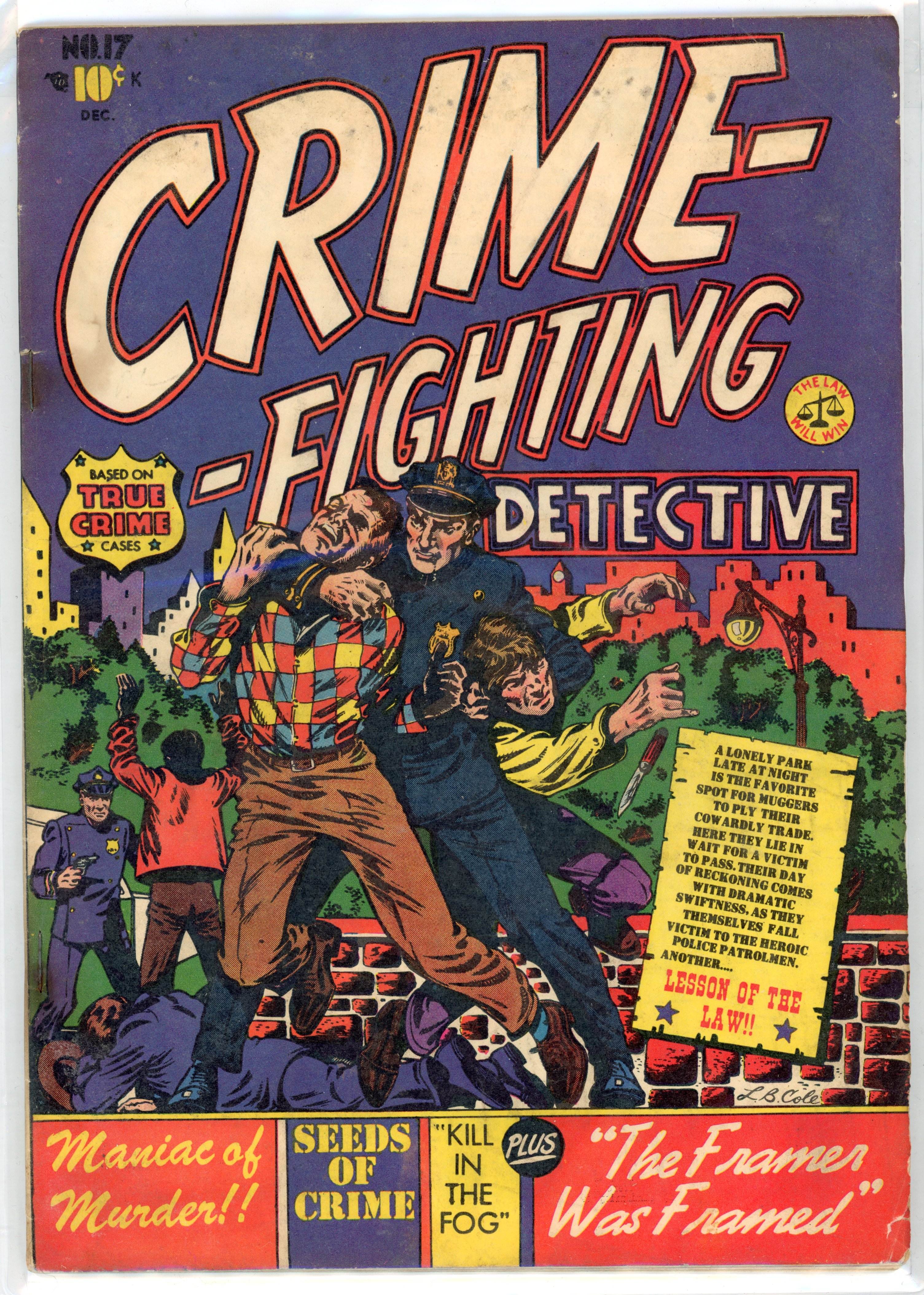 †Crime Fighting Detective #17 (Star Publications, 1951) 