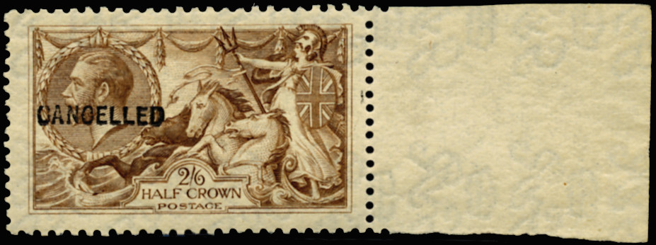 GB 1921  SG414var Mint - Wmk. Simple Cypher Inv & Rev.