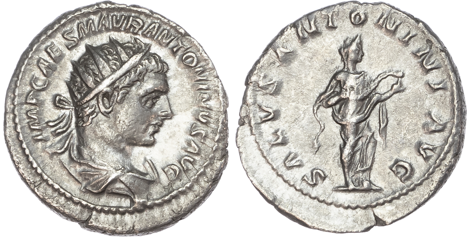 Elagabalus (AD 218-222) AR Antoninianus, Rome, AD 219, 4.75g. 