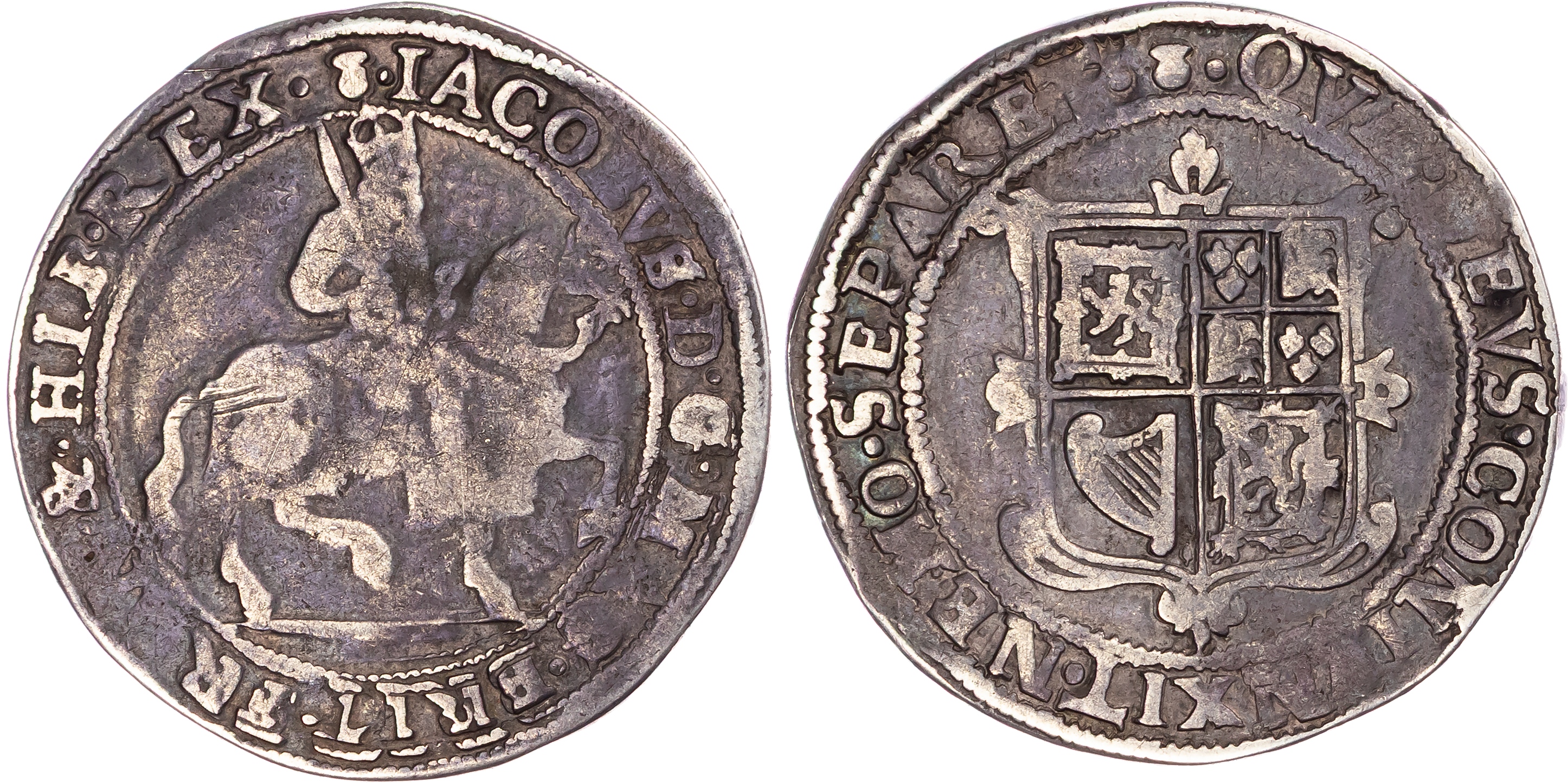 James VI (1567-1625), Scotland, Thirty-Shillings, S5504
