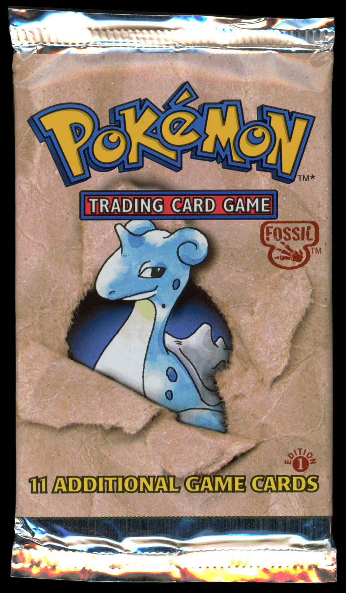 Fossil 1st Edition Sealed Booster Pack 