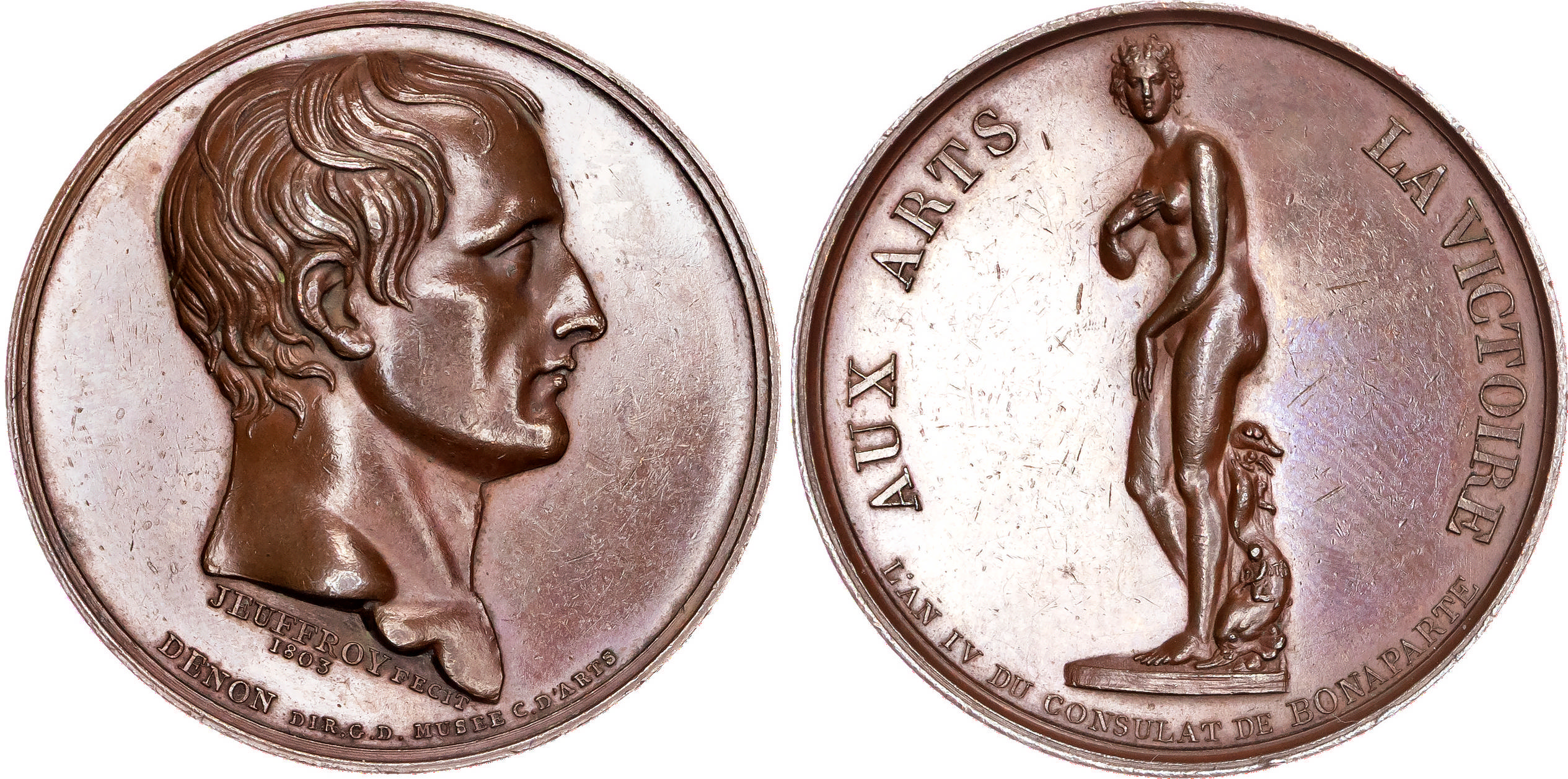 France, First Republic. Napoléon Bonaparte, as Premier Consul, The Arrival of the Venus de Medici.