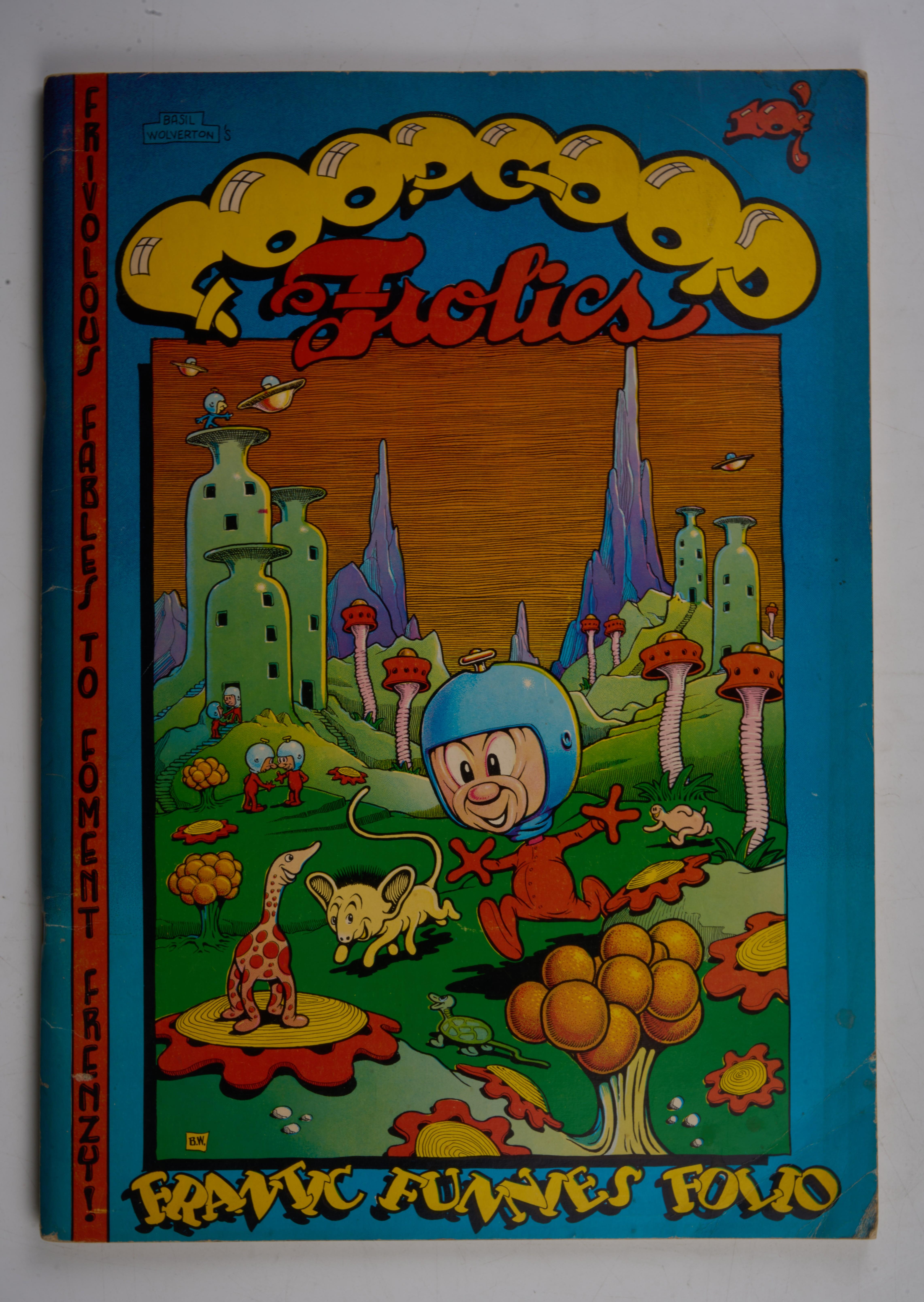 Basil Wolverton's FoopGoop Frolics Oversized Frantic Funnies Folio (Glenn Bray Publishers, 1975) Limited to 1200