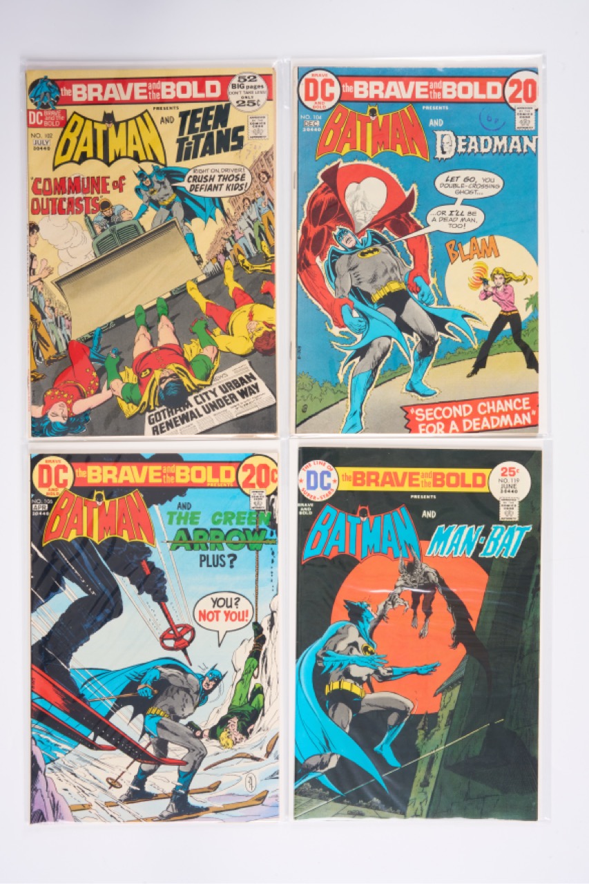 Brave and the Bold Batman and Various Characters (DC Comics, 1970s-80s) Bundle of 7