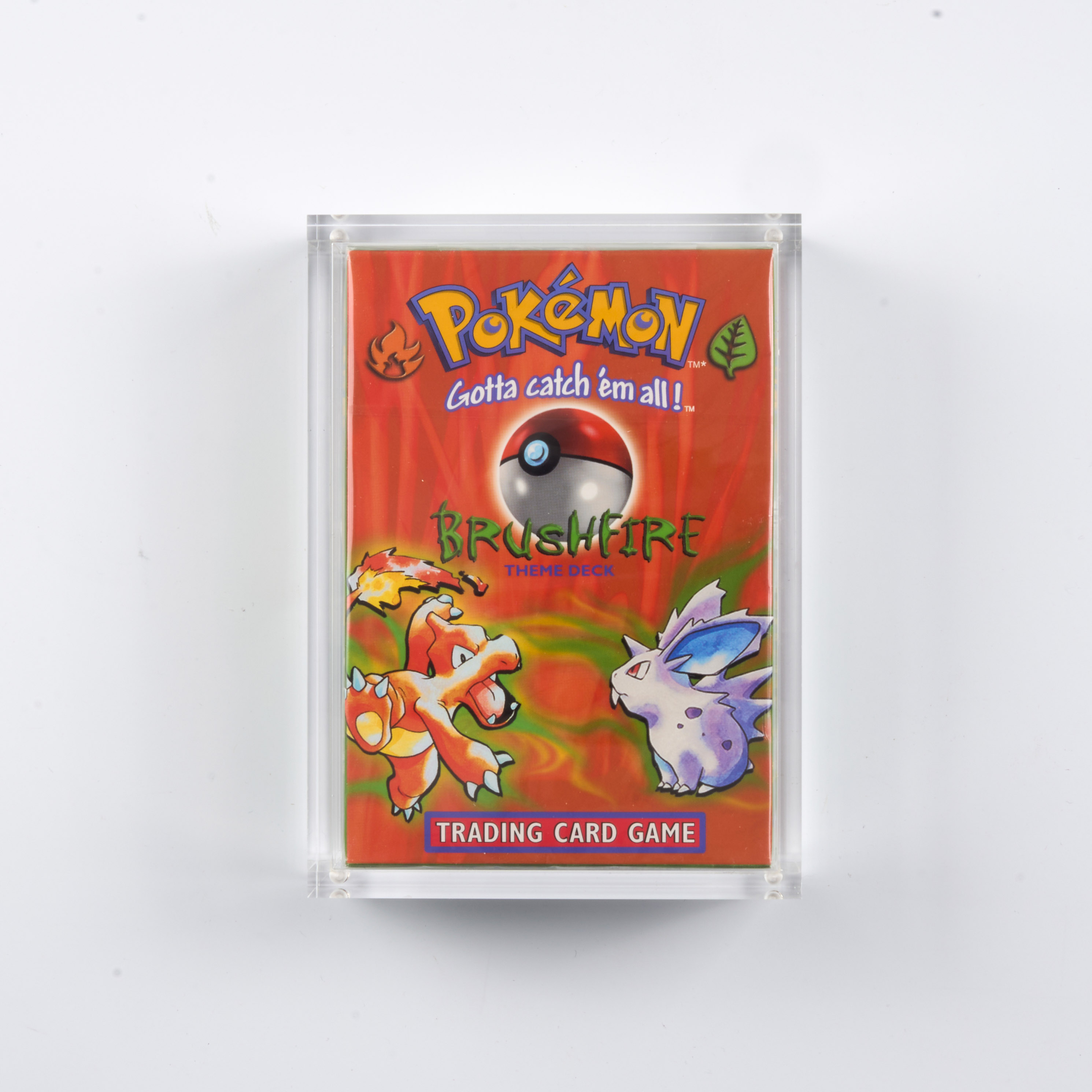 Brushfire Theme Deck - Factory Sealed Inc. Acrylic Case