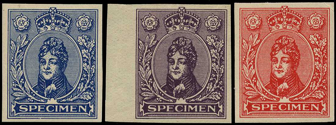 PLATE PROOF: 1910 (c) De La Rue King George...