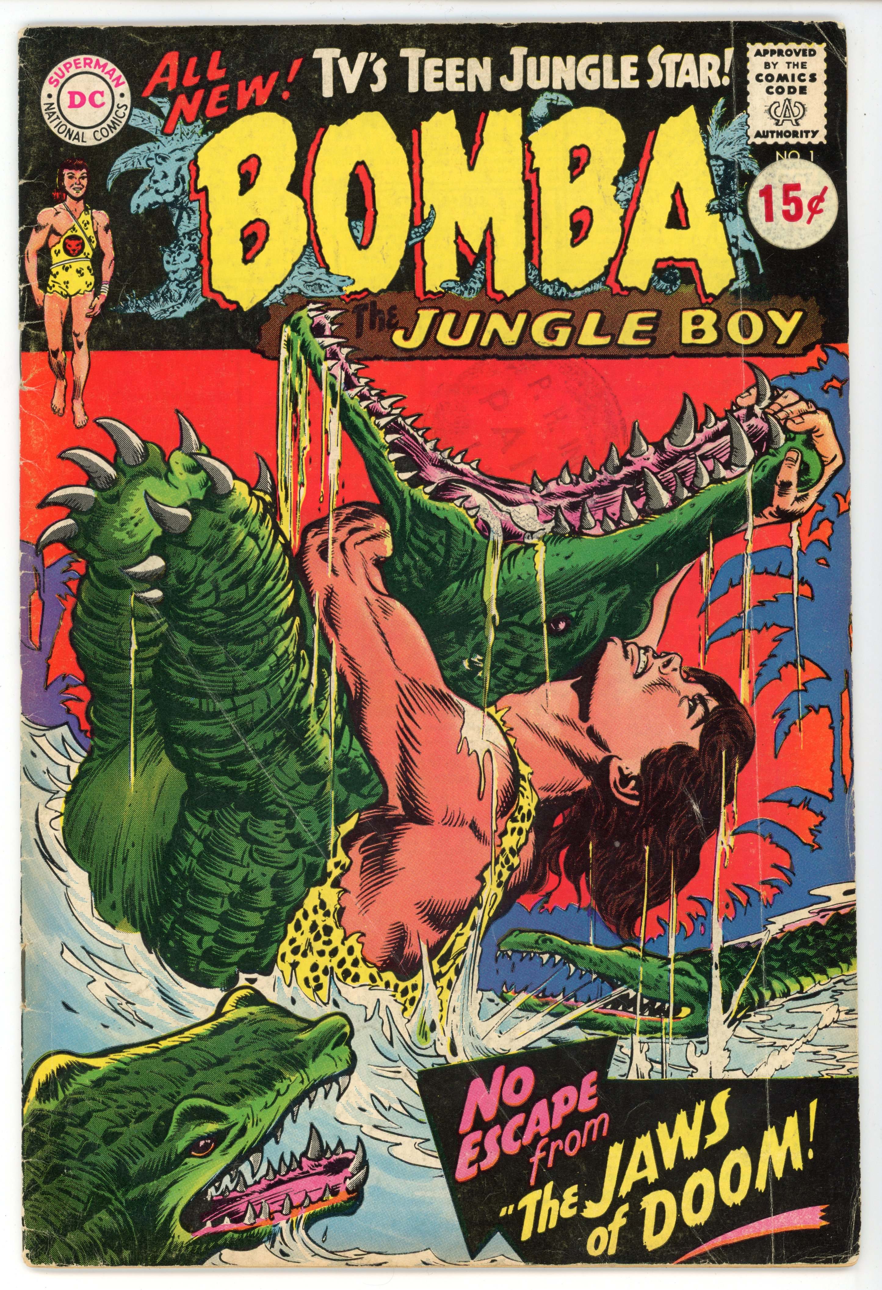 Bomba The Jungle Boy #1 (DC Comics, 1967) 
