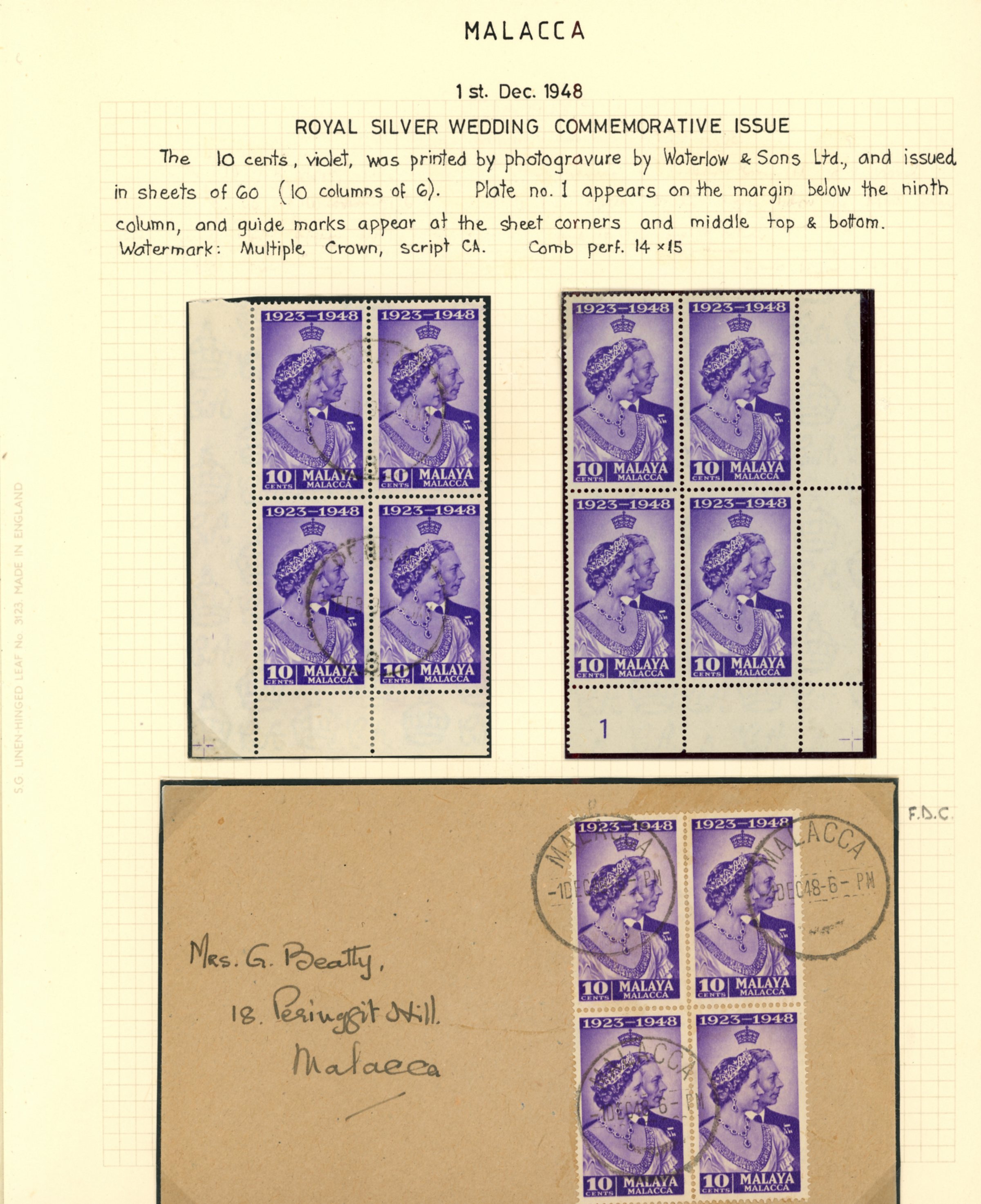 1948-52 the Gordon Peters collection (424 plus...