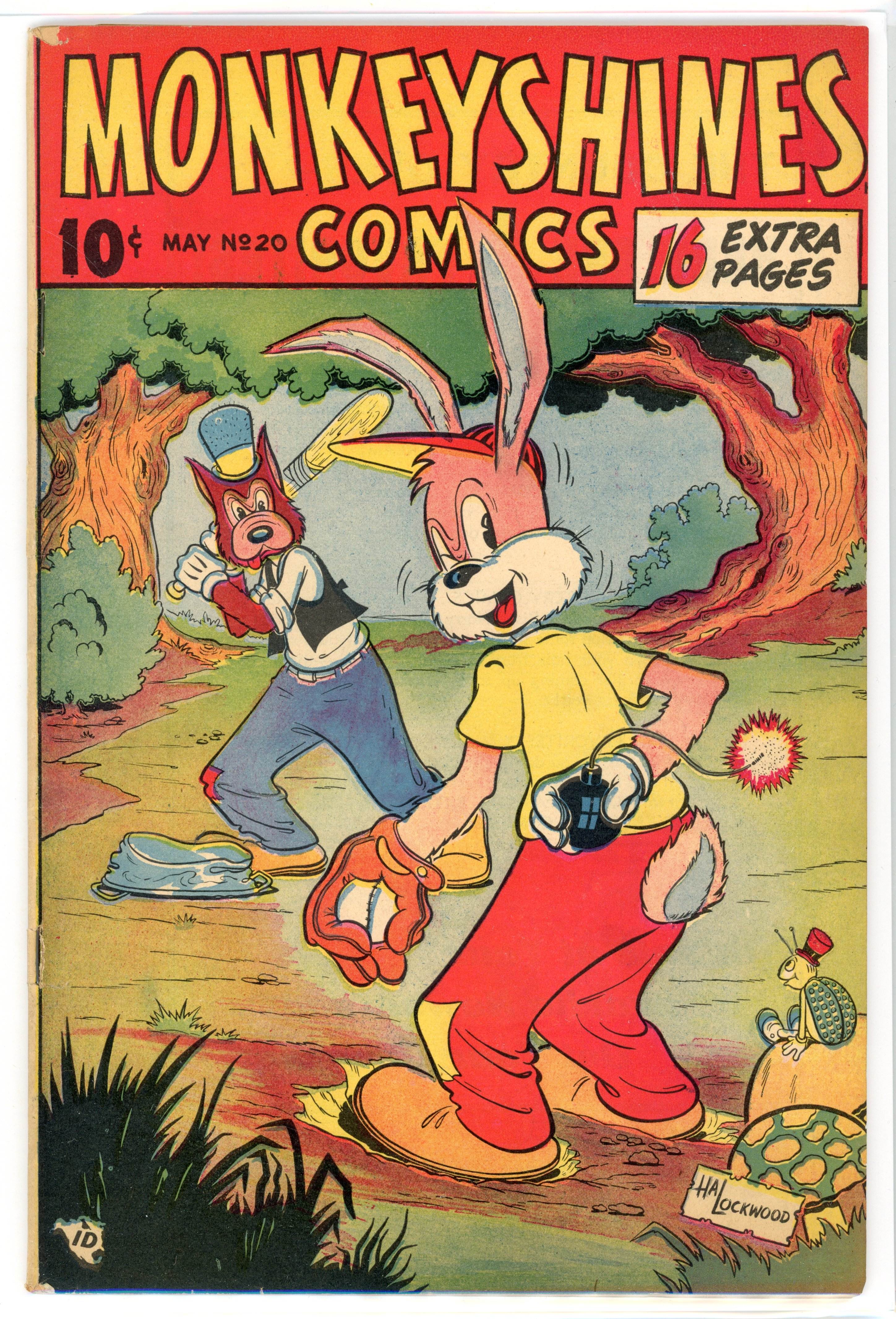†Monkeyshines Comics (Ace Magazines, 1948-49) Bundle of 3 issues 