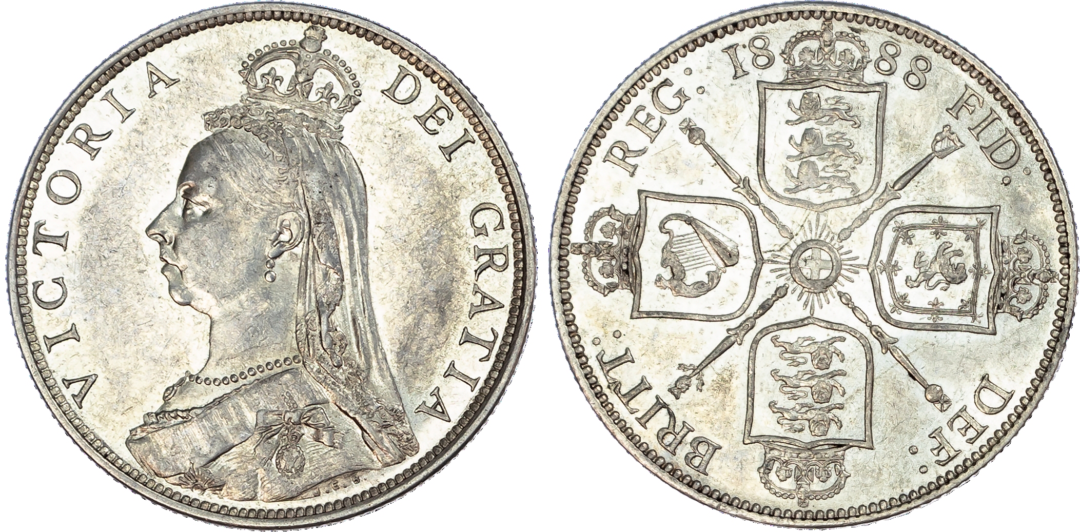 Victoria (1837-1901), Gothic Florin, 1888