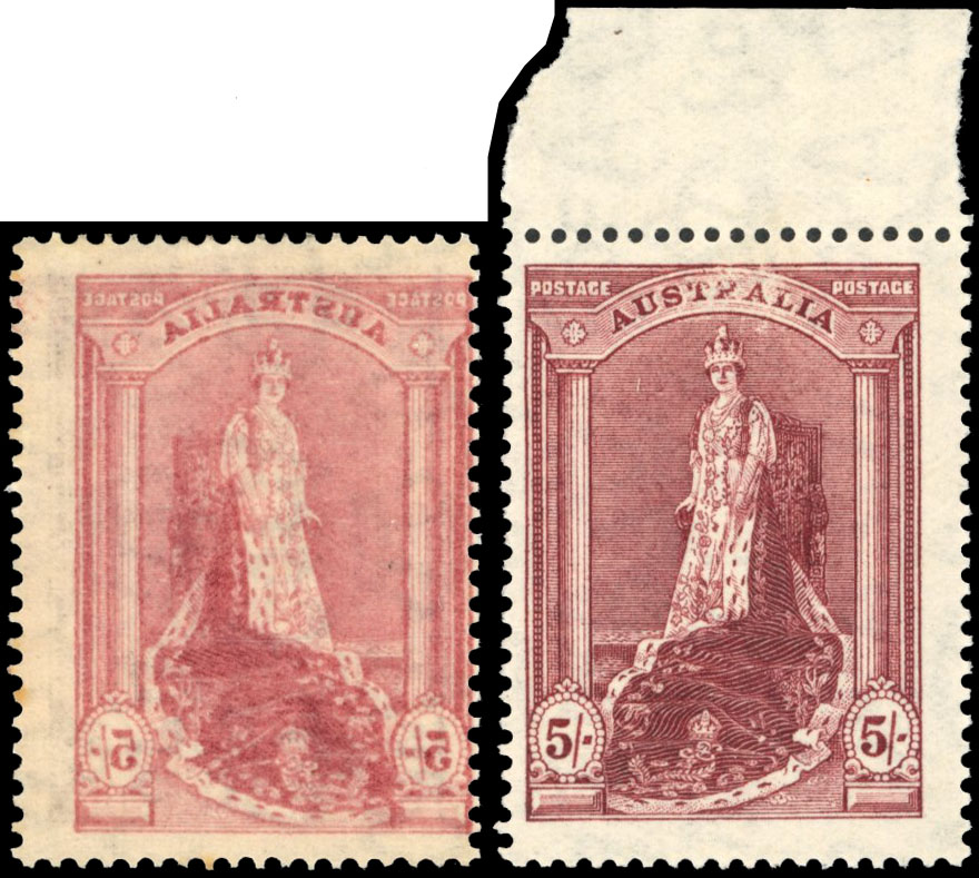 Australia SG 176a vars mint