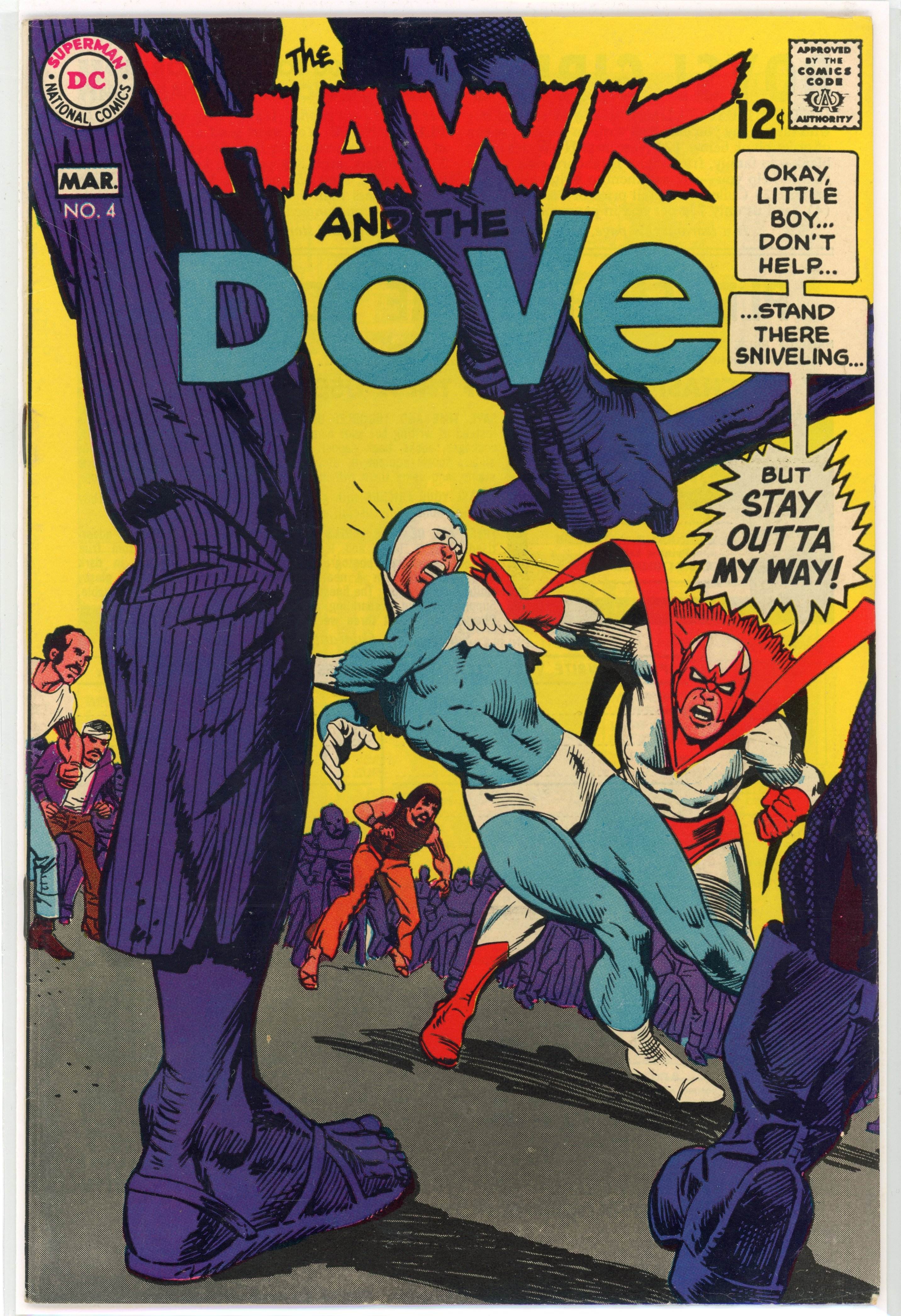 The Hawk and The Dove #4 (DC Comics, 1969)