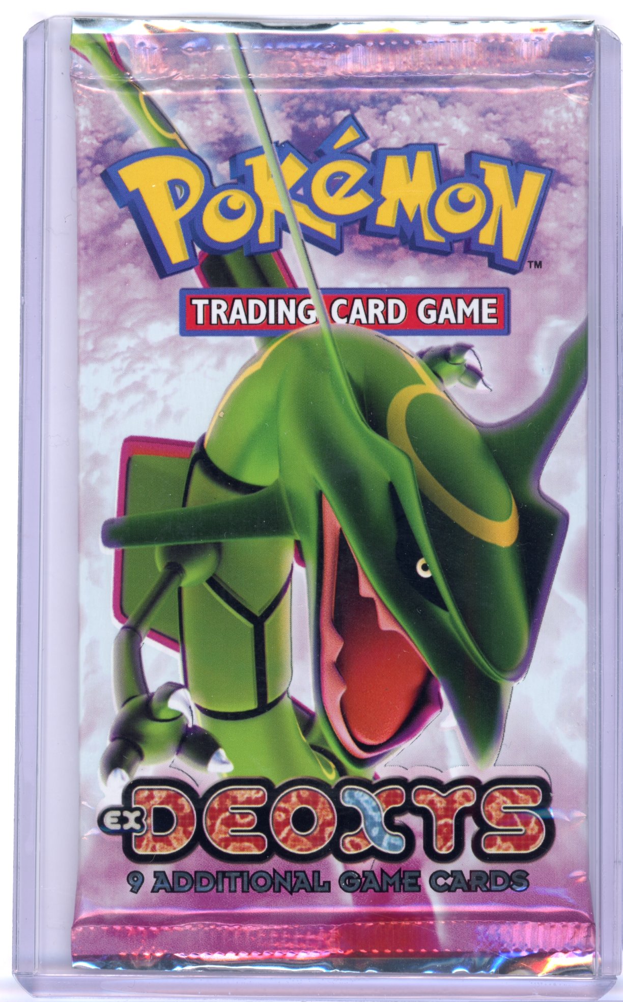 EX Deoxys Sealed Booster Pack - Rayquaza Artwork (17.52g)