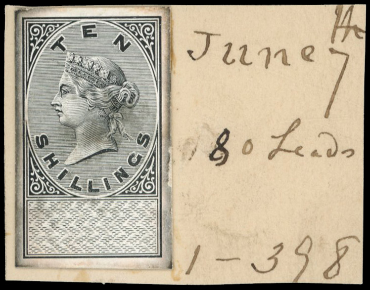 GB Unappropriated Dies 10s Die Proof