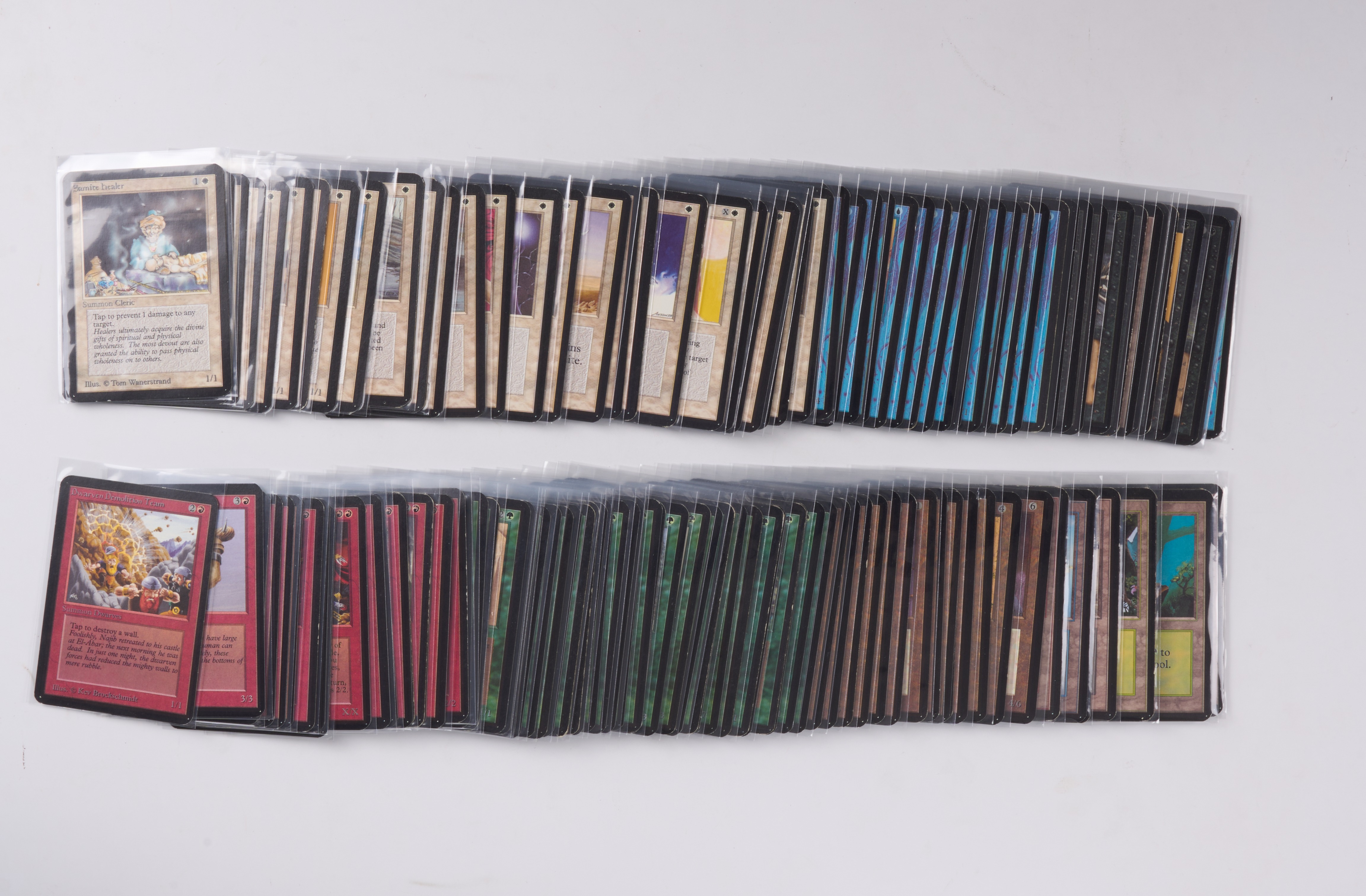 Alpha - Partially Completed Set (x184 cards)