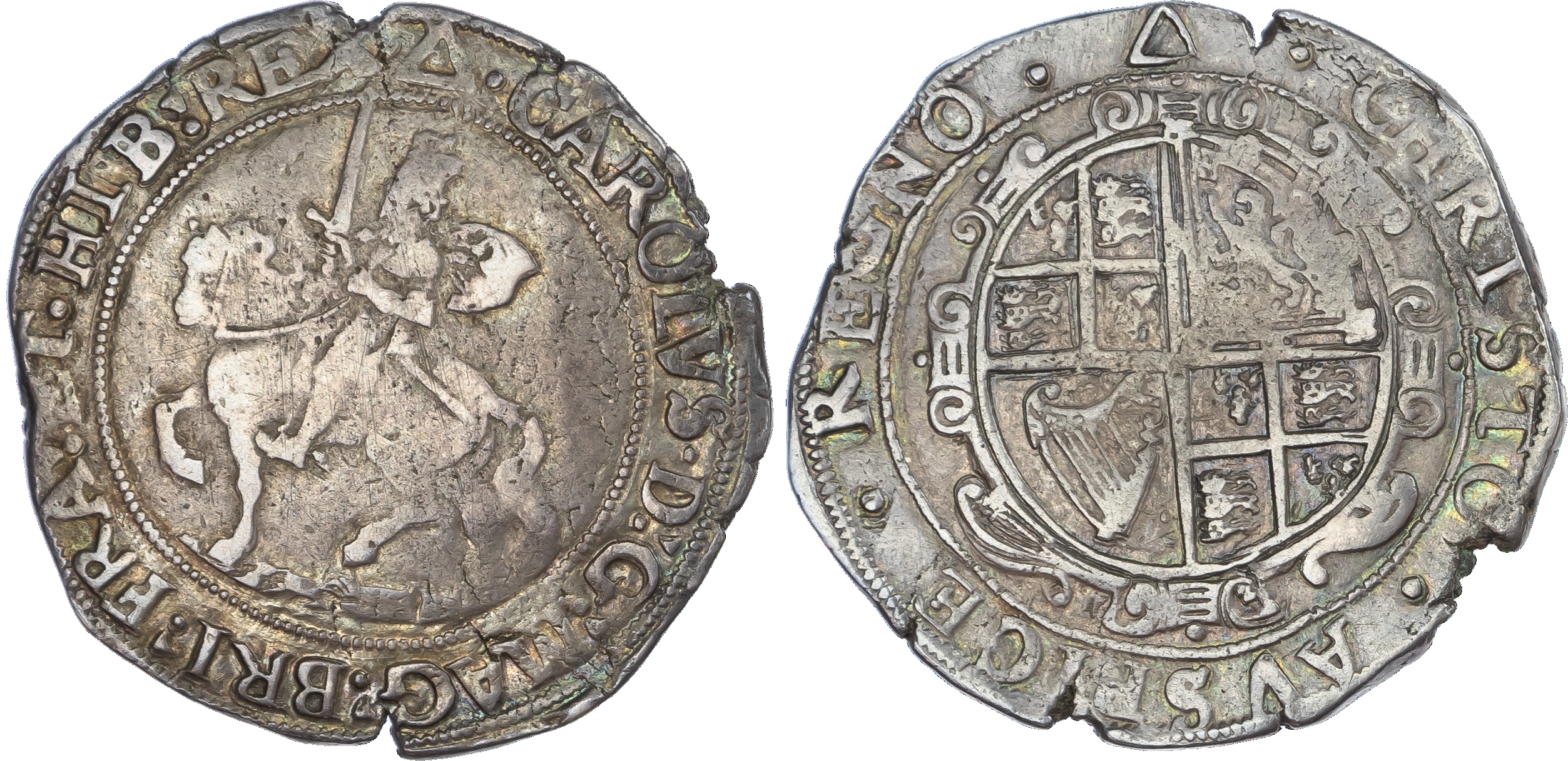 Charles I (1625 ‑1649), AR Halfcrown, 14.74gm.,