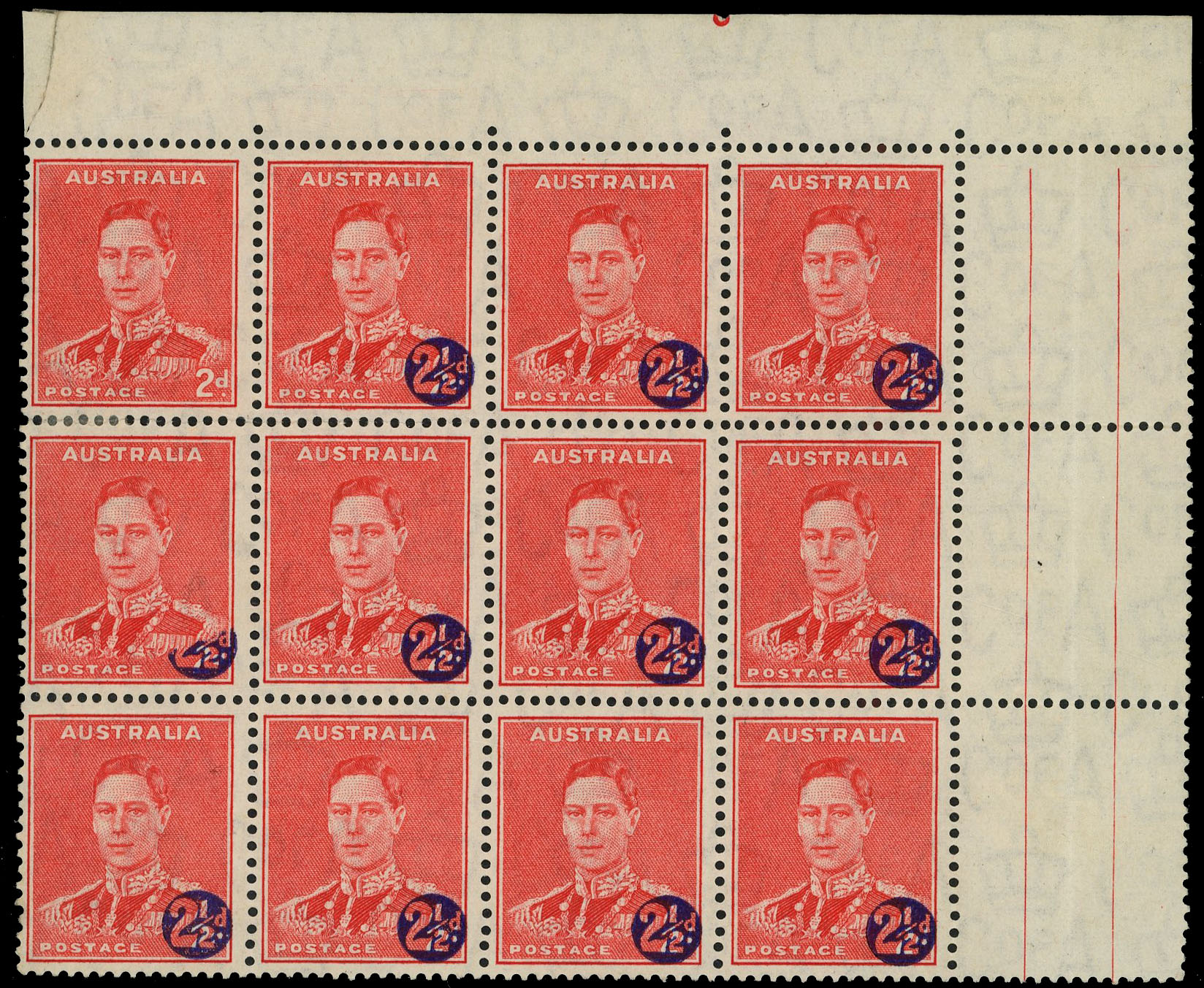 Australia SG 200a block mint