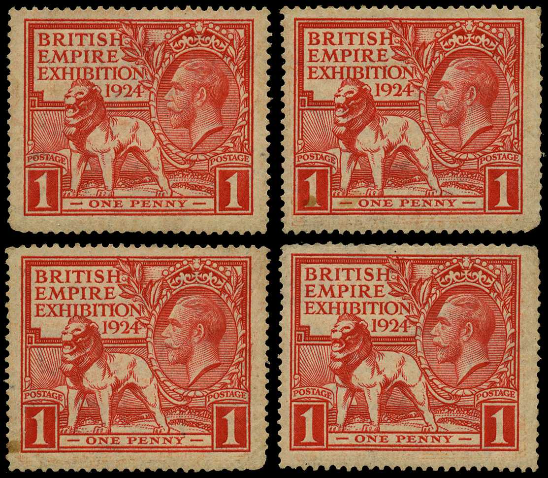 1924 British Empire Exhibition 1d (4)...