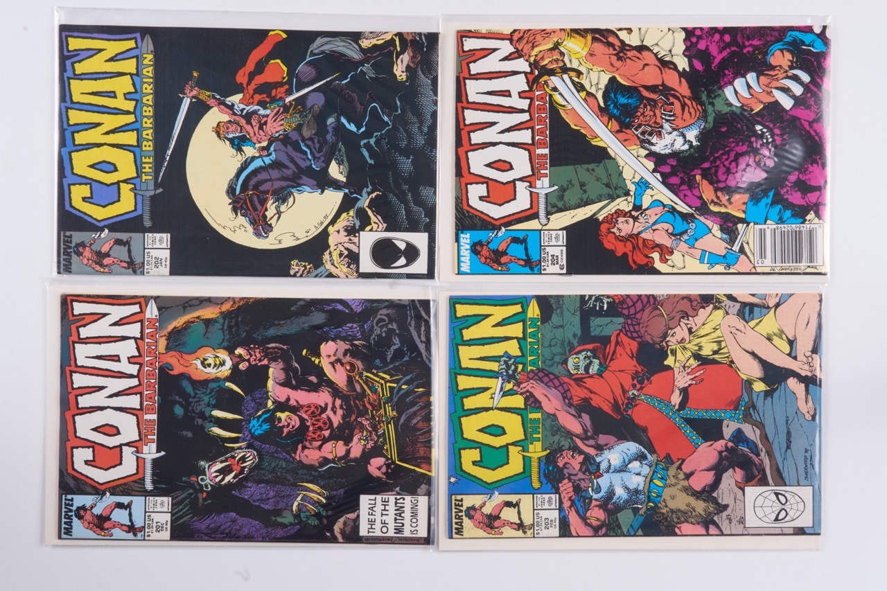Conan The Barbarian #201-#270 (Marvel Comics, 1987-93) Bundle of 38