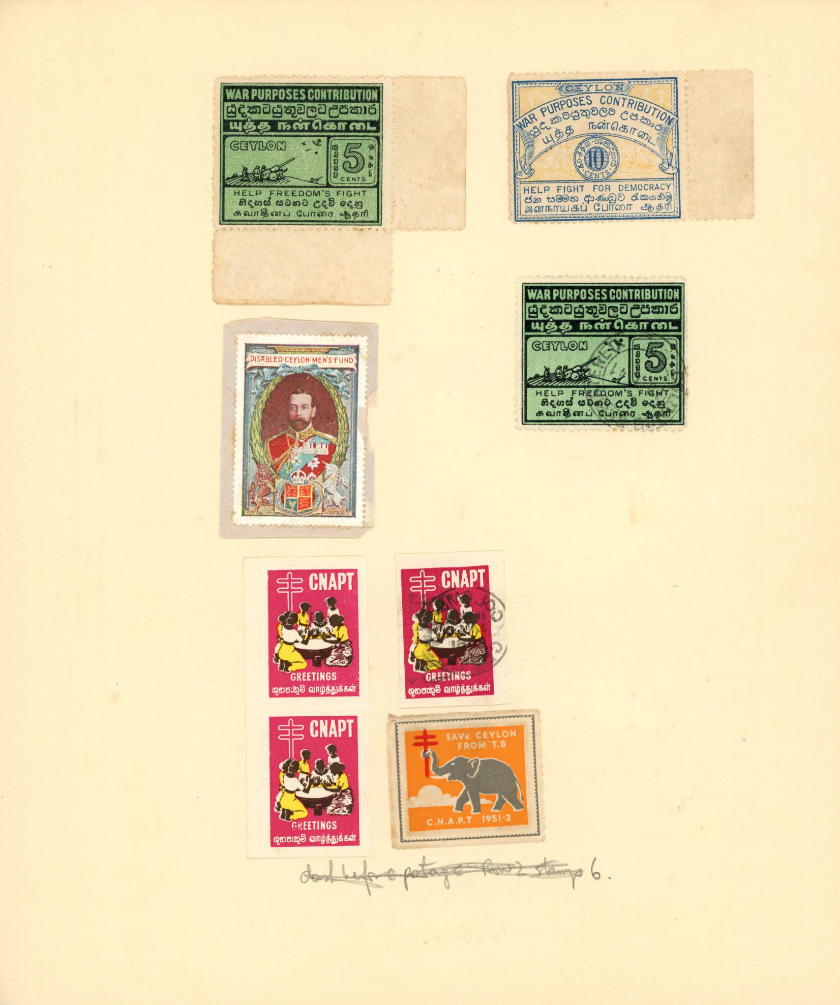 POSTAL HISTORY: Instructional marks collection...