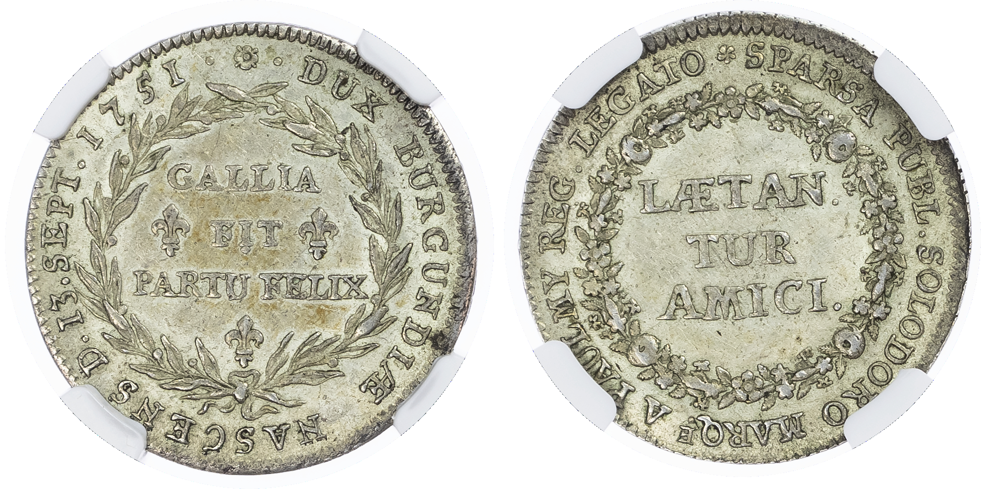 Switzerland, Cantonial. Solothurn AR Jeton. 1751E.