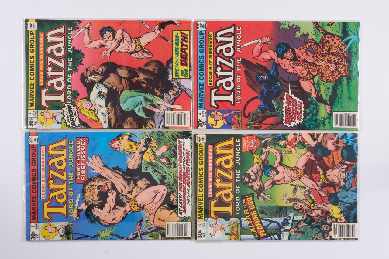 Tarzan Lord of the Jungle Near Complete Run (Marvel Comics, 1977-79) Bundle of 31