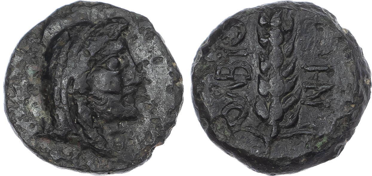 Skythia, Olbia Æ 17mm. Circa 3rd - 2nd century BC. 