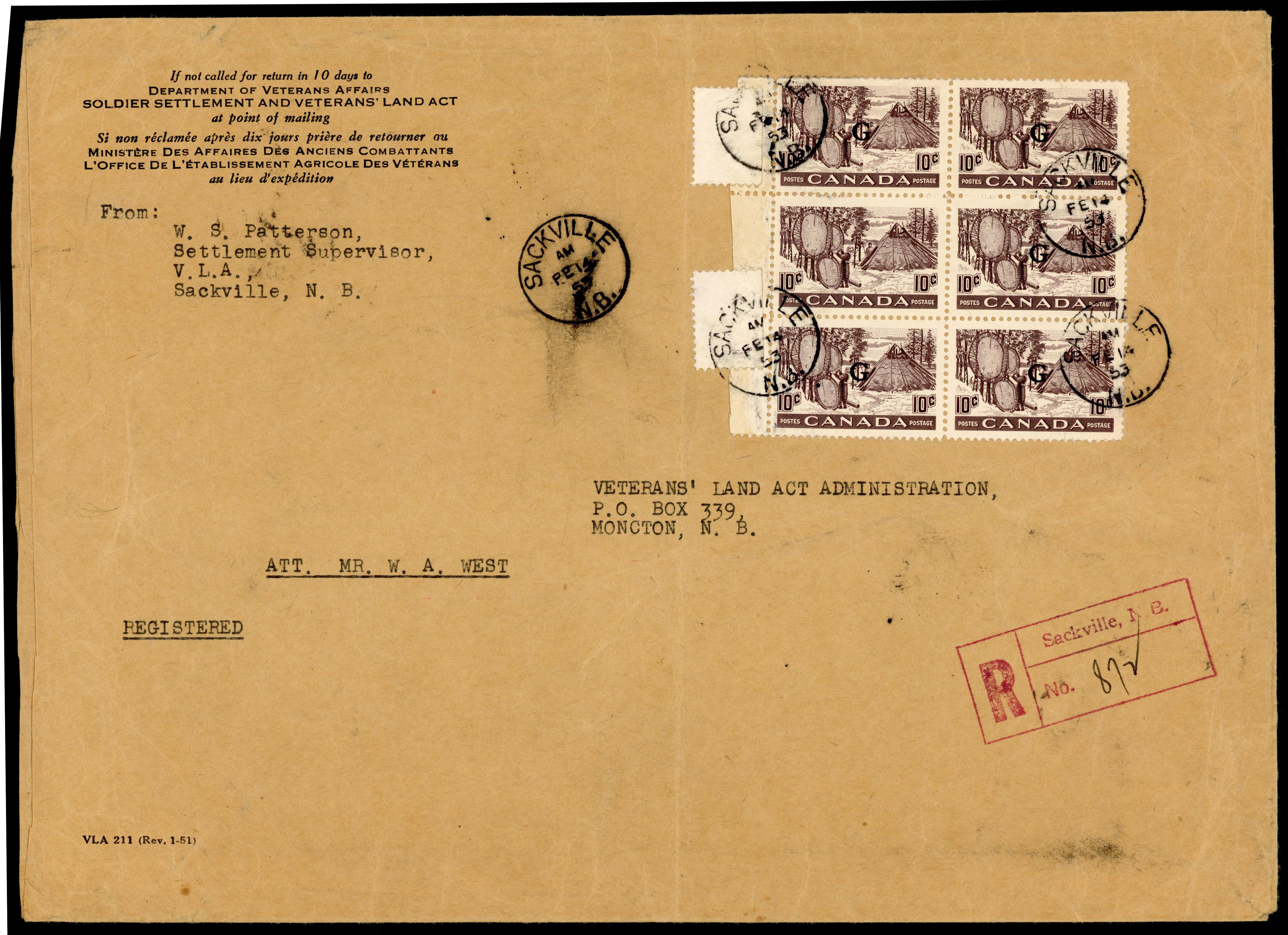 Canada SG O191a cover