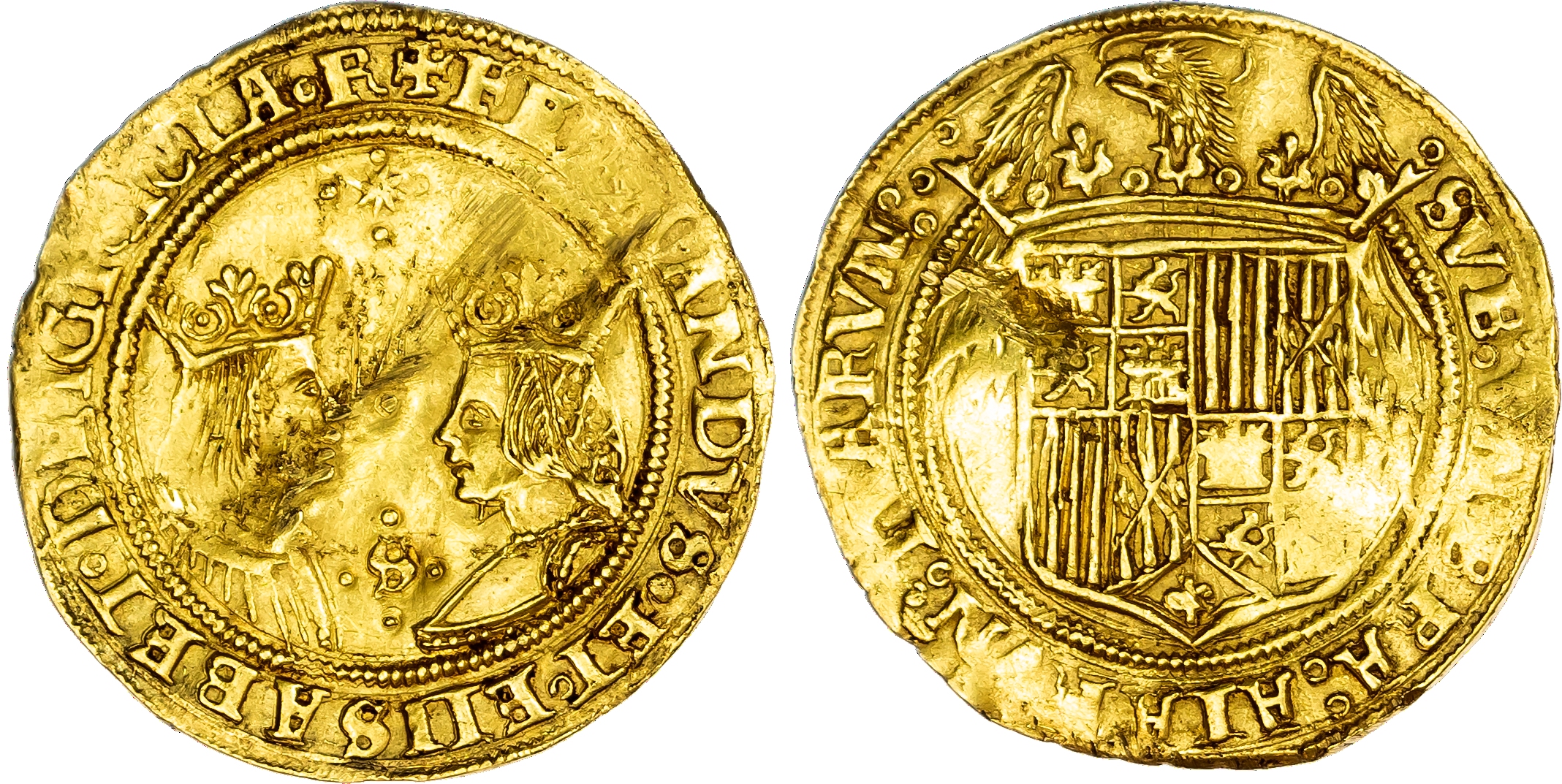 Spain, Kingdom of Castile & León, Ferdinand V and Isabella I (1474-1504), gold Doble Excelente