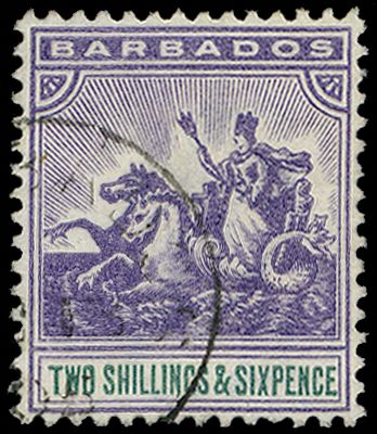 1903 2s.6d. violet and green. Fine used...