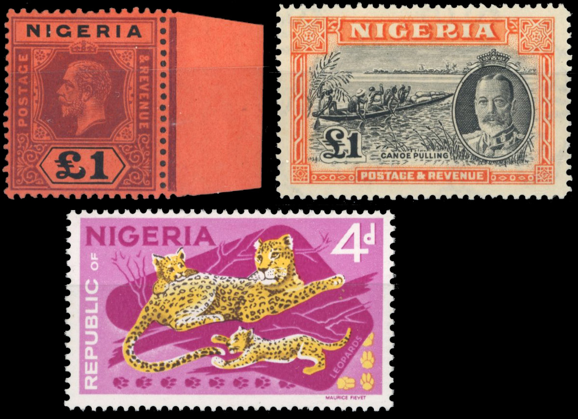 Nigeria 1914-69 collection mint