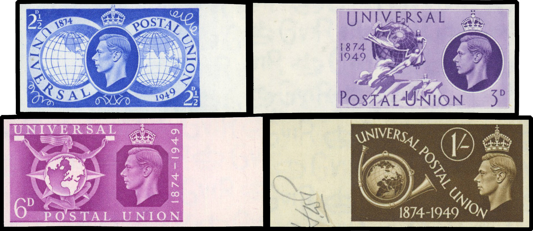 1949 UPU imprimaturs