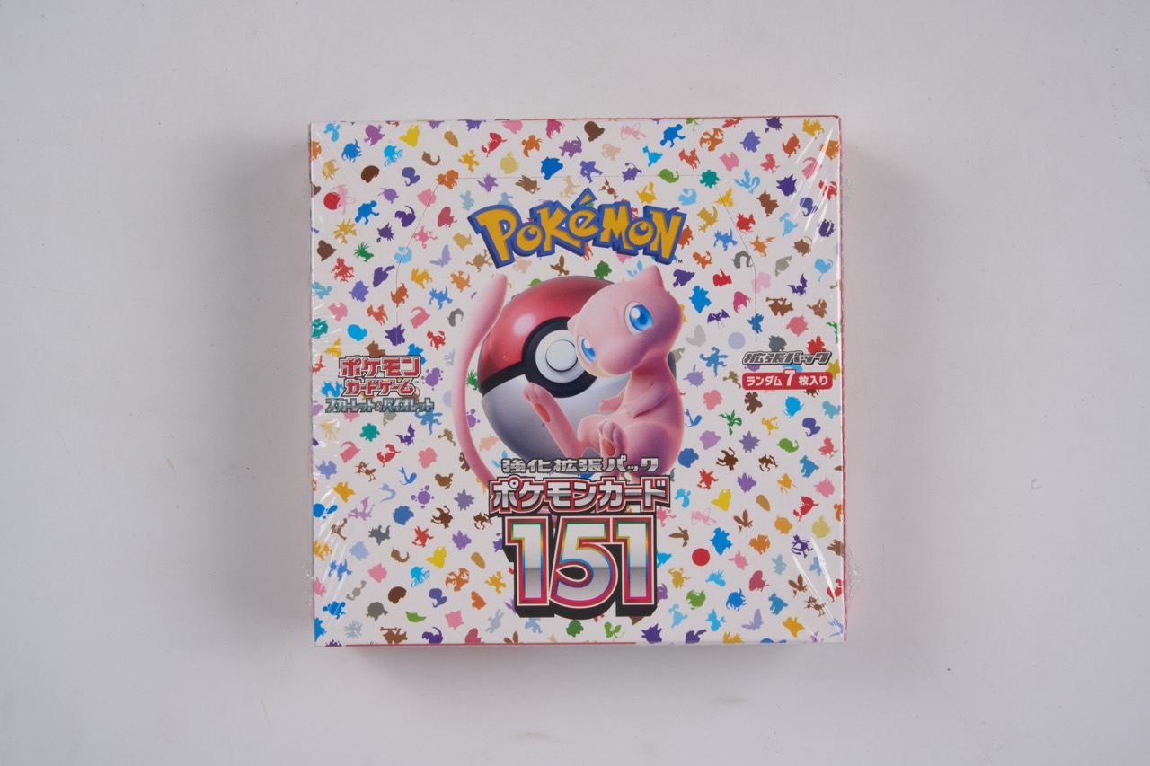 Pokemon 151 Japanese Sealed Booster box