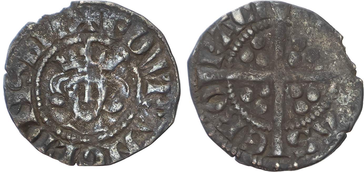 Edward I, (1272-1307), AR Penny, York (royal) mint, Class 3c.