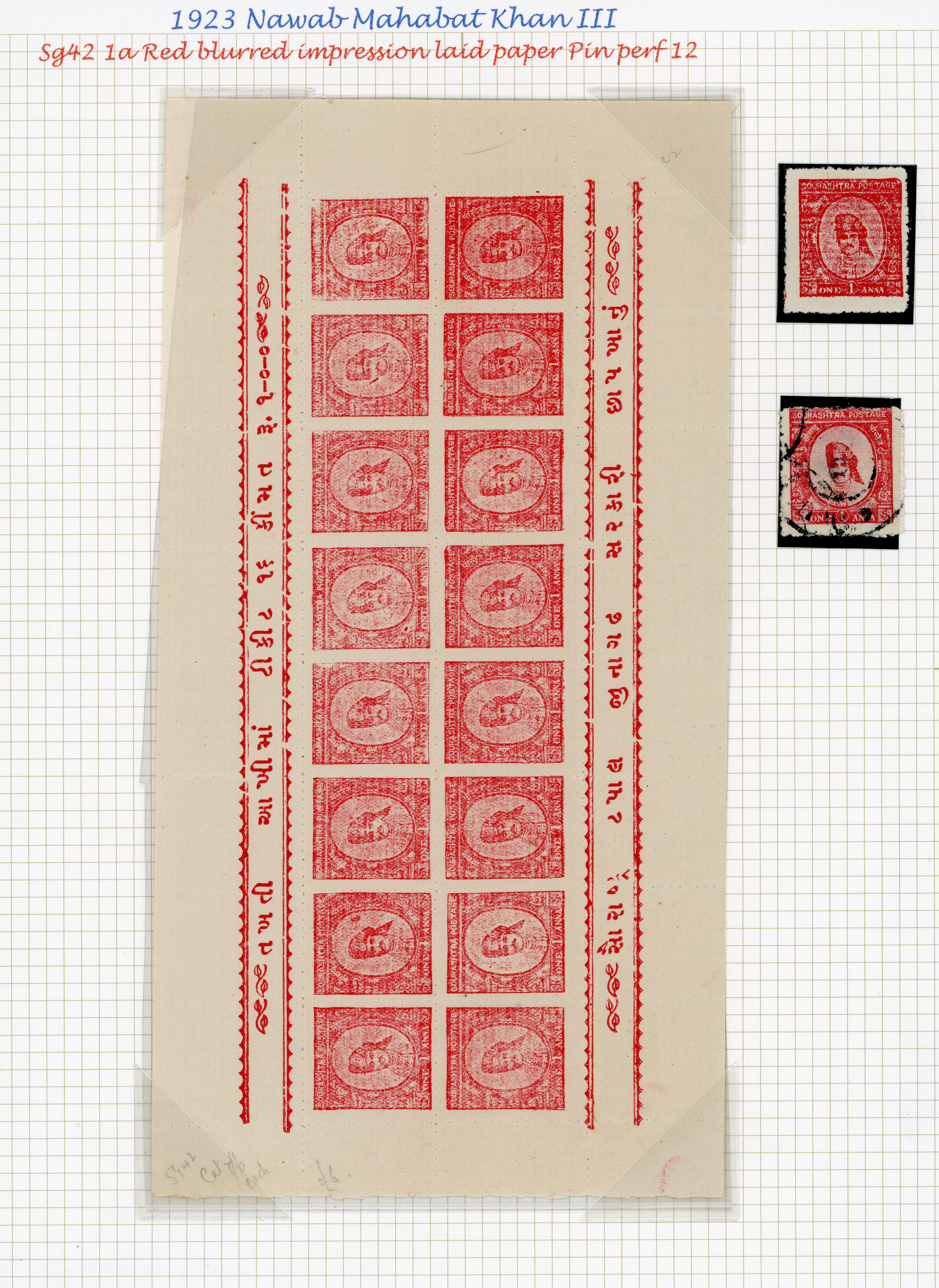 1923-29 mint and used collection SG 42-47