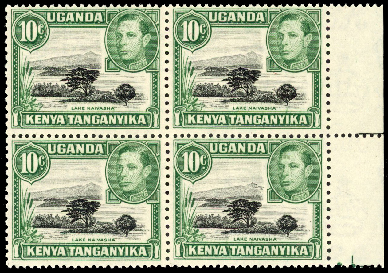 KUT SG 135ab block mint