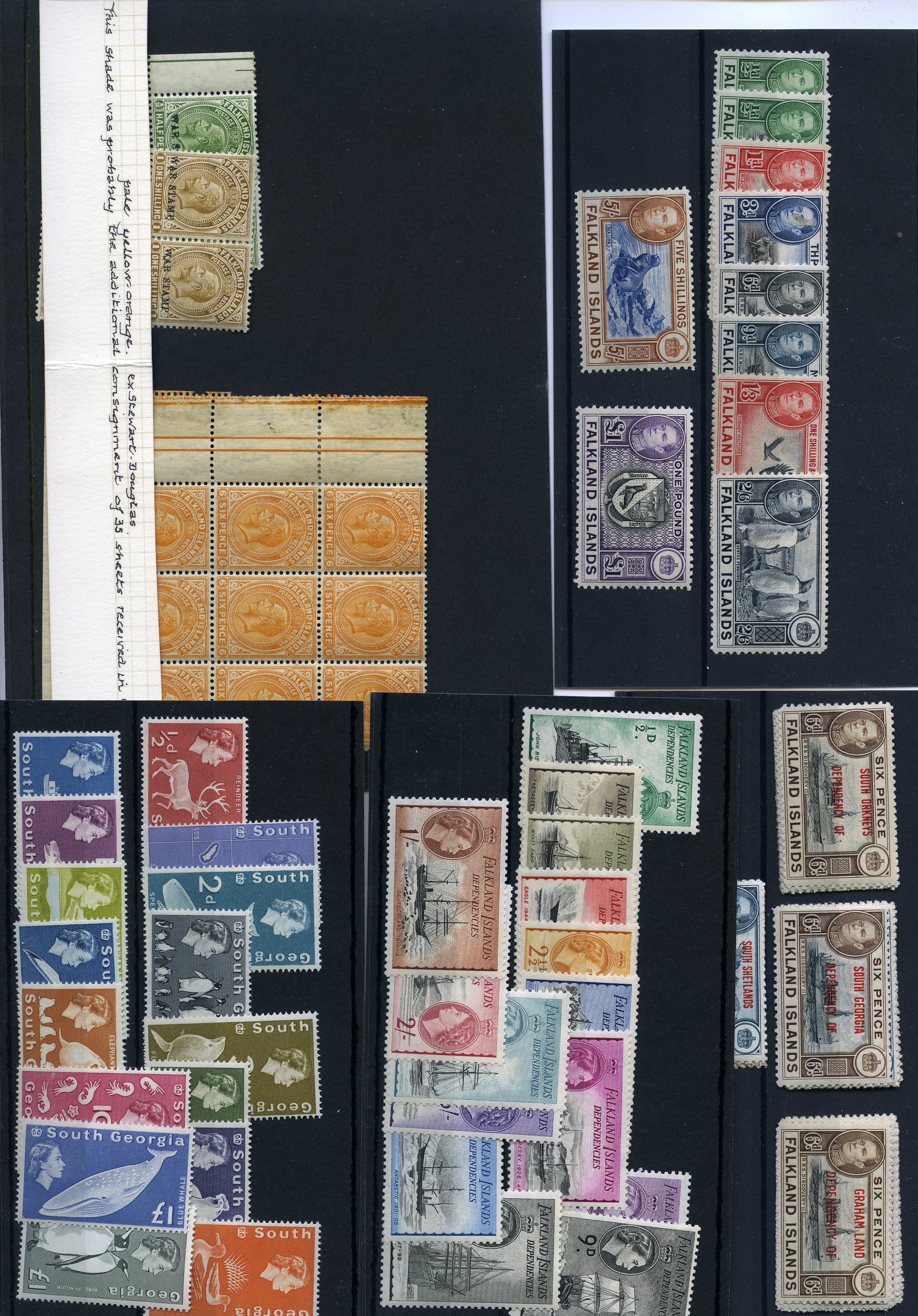 1918-63 Accumulation of mint sets and...