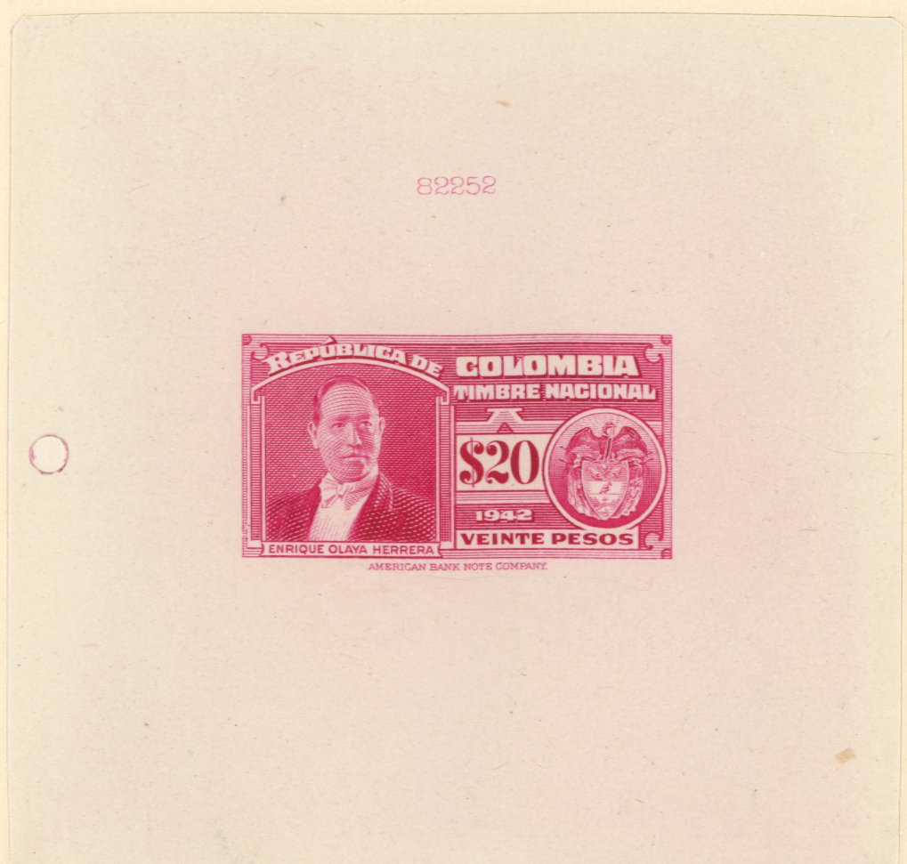 Timbre Nacional: 2c to $20 set of 15...