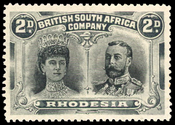 RSC K 2d deep black and black, #46 mint