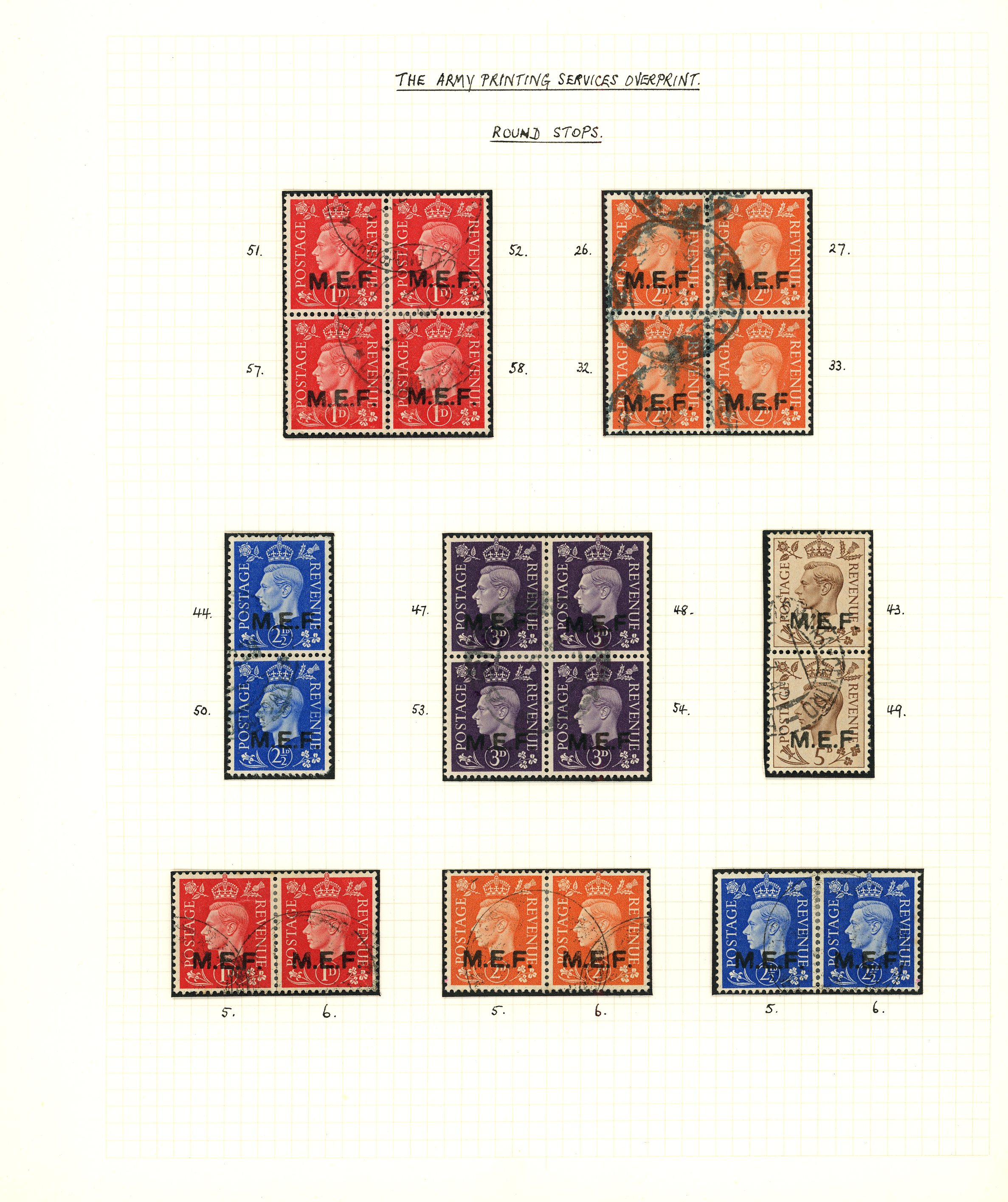 BOIC MEF SG M6a-10a used study